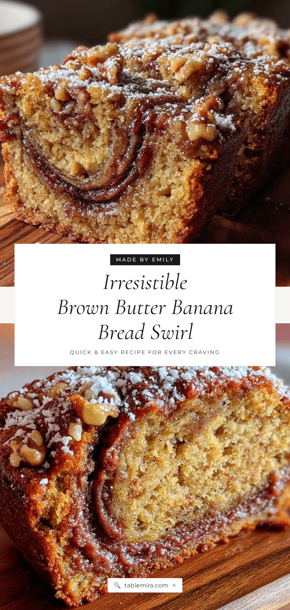 brown butter banana bread recipe
