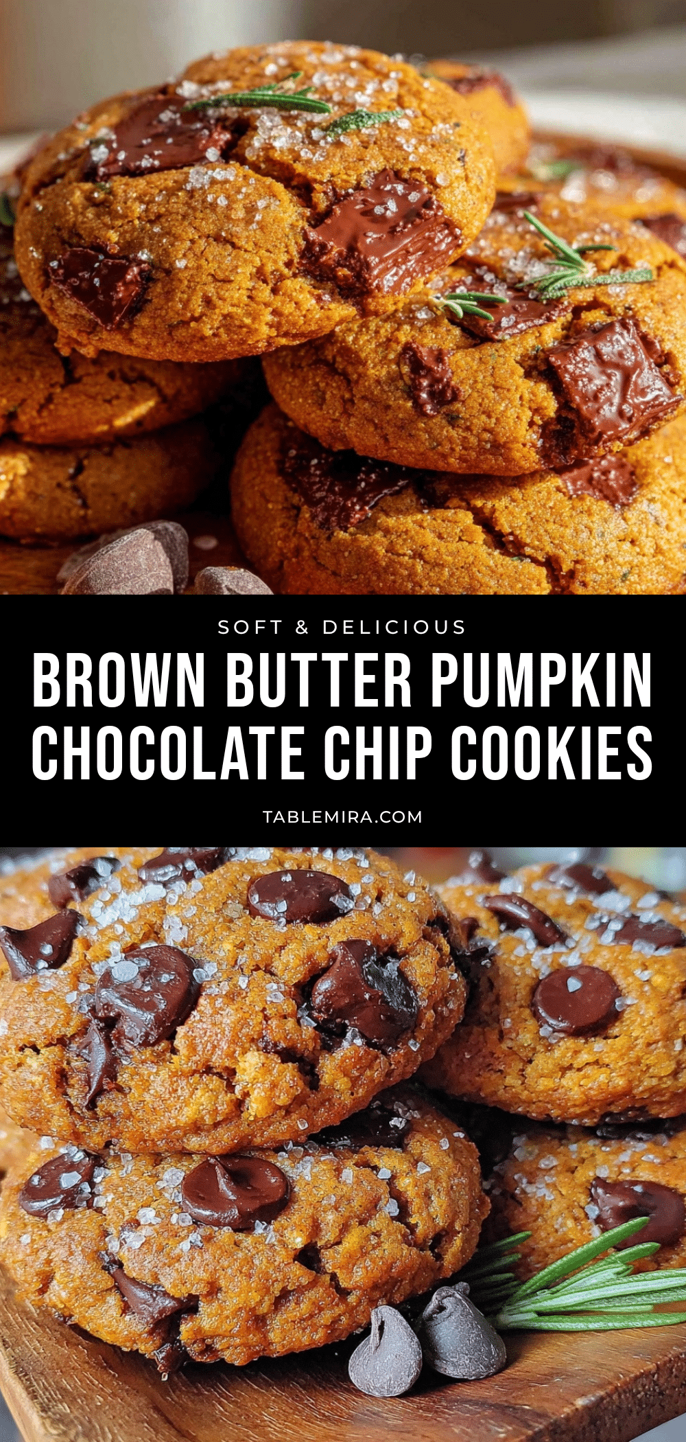 brown butter pumpkin chocolate chip cookies recipe