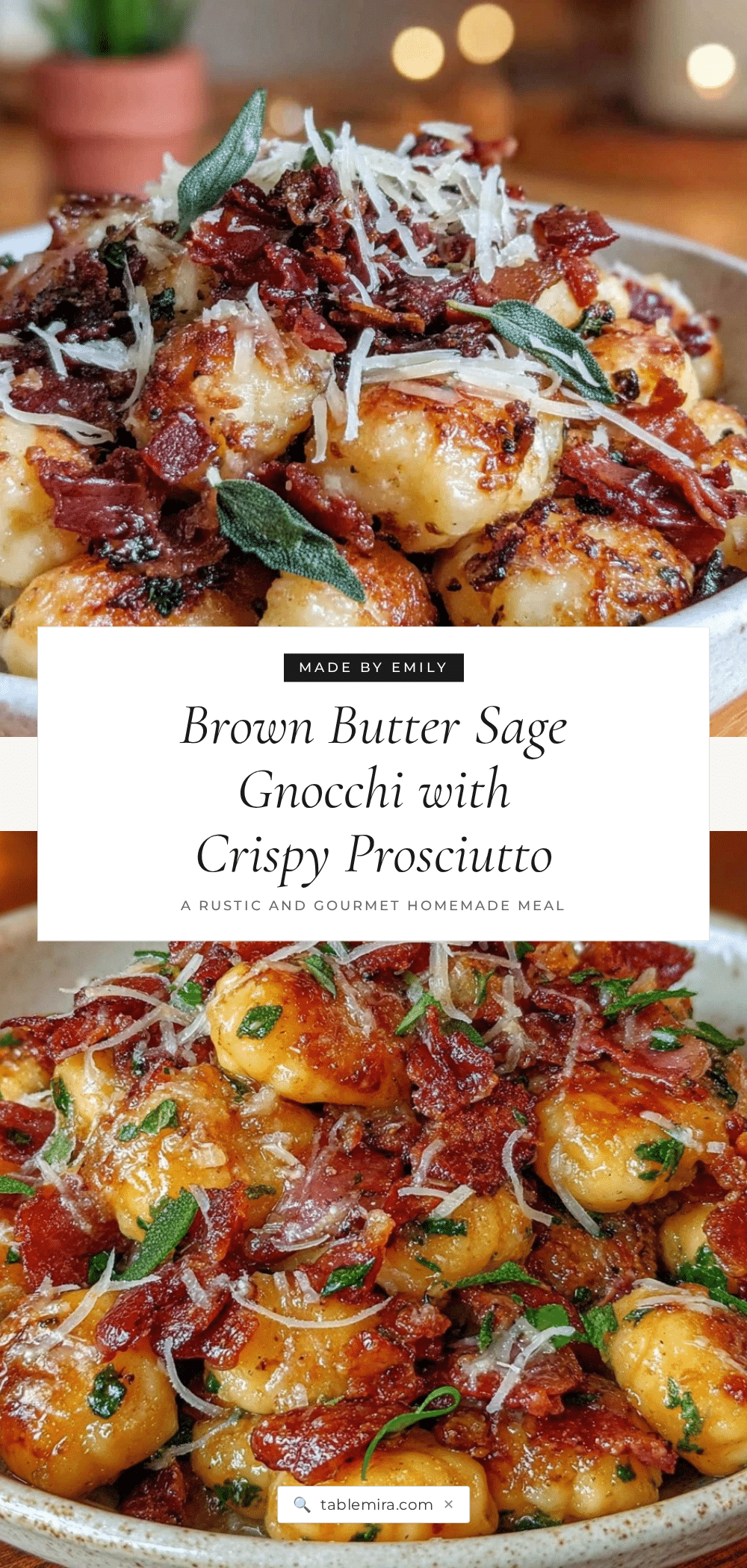 brown butter sage gnocchi recipe