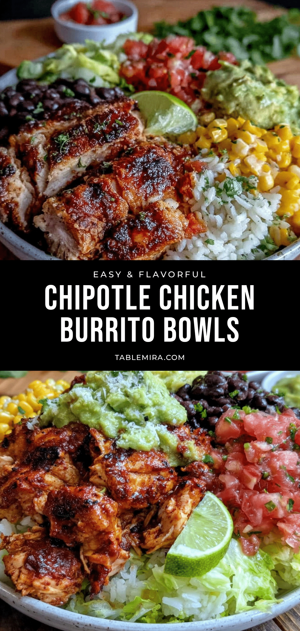 chipotle-style chicken burrito bowl recipe