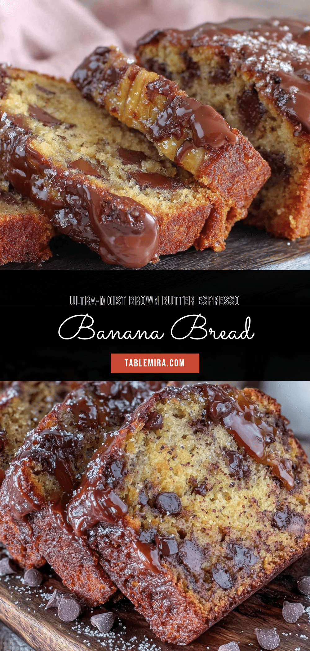 chocolate chip banana bread recipe
