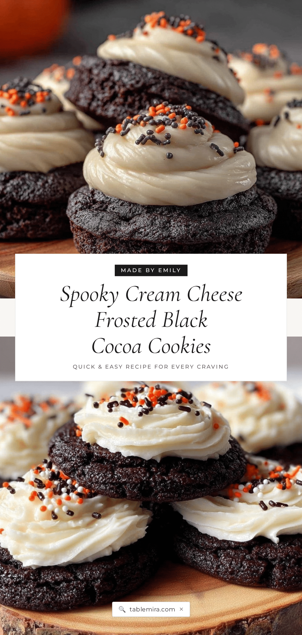 cream cheese frosted halloween sugar cookies recipe