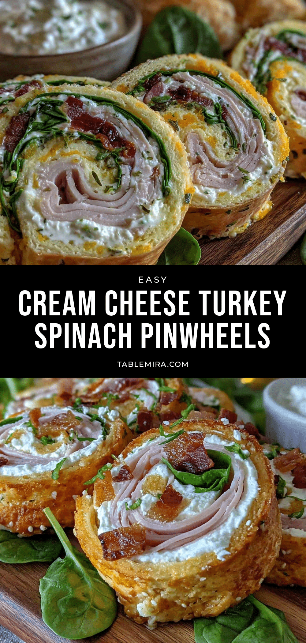 cream cheese pinwheel roll-ups recipe