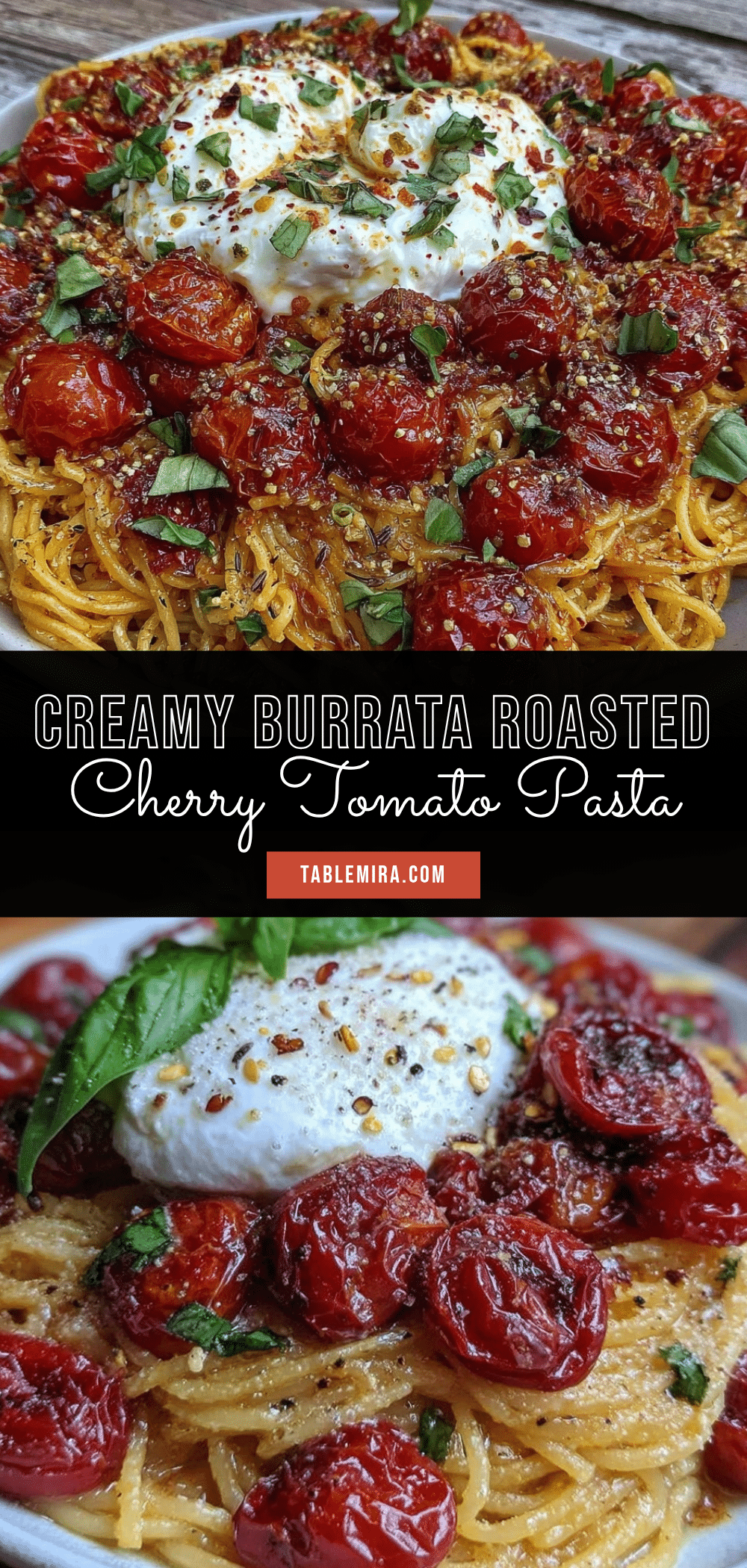 creamy roasted cherry tomato pasta recipe