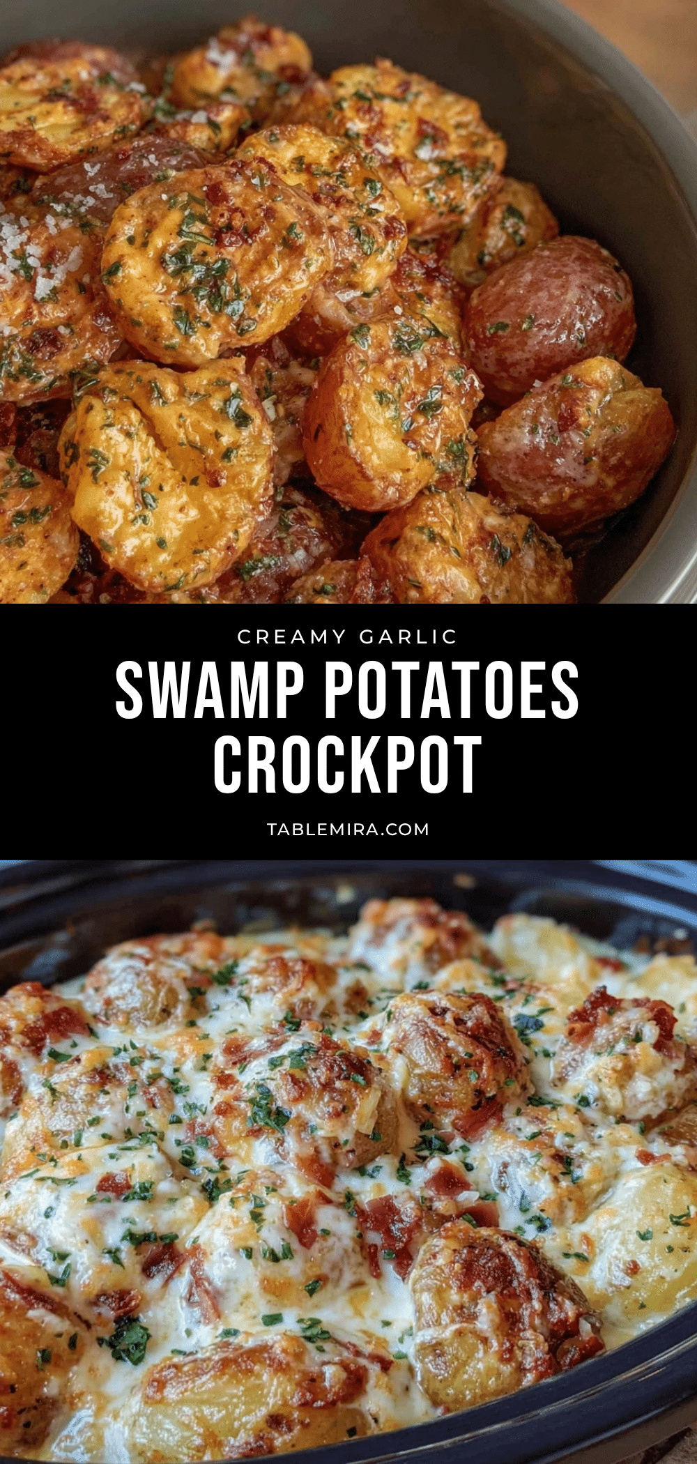 creamy swamp potatoes crockpot recipe recipe