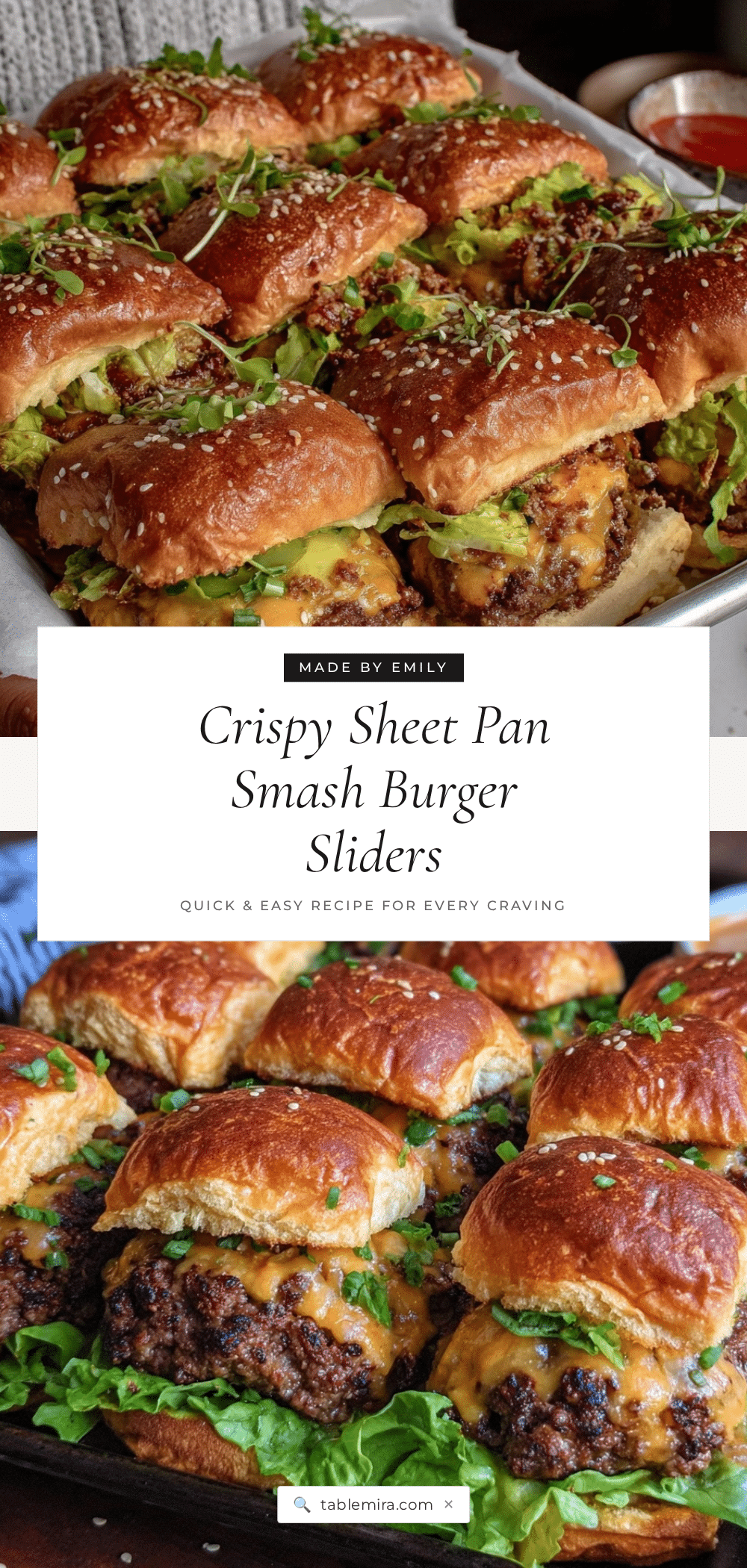 crispy sheet pan smash burger sliders recipe