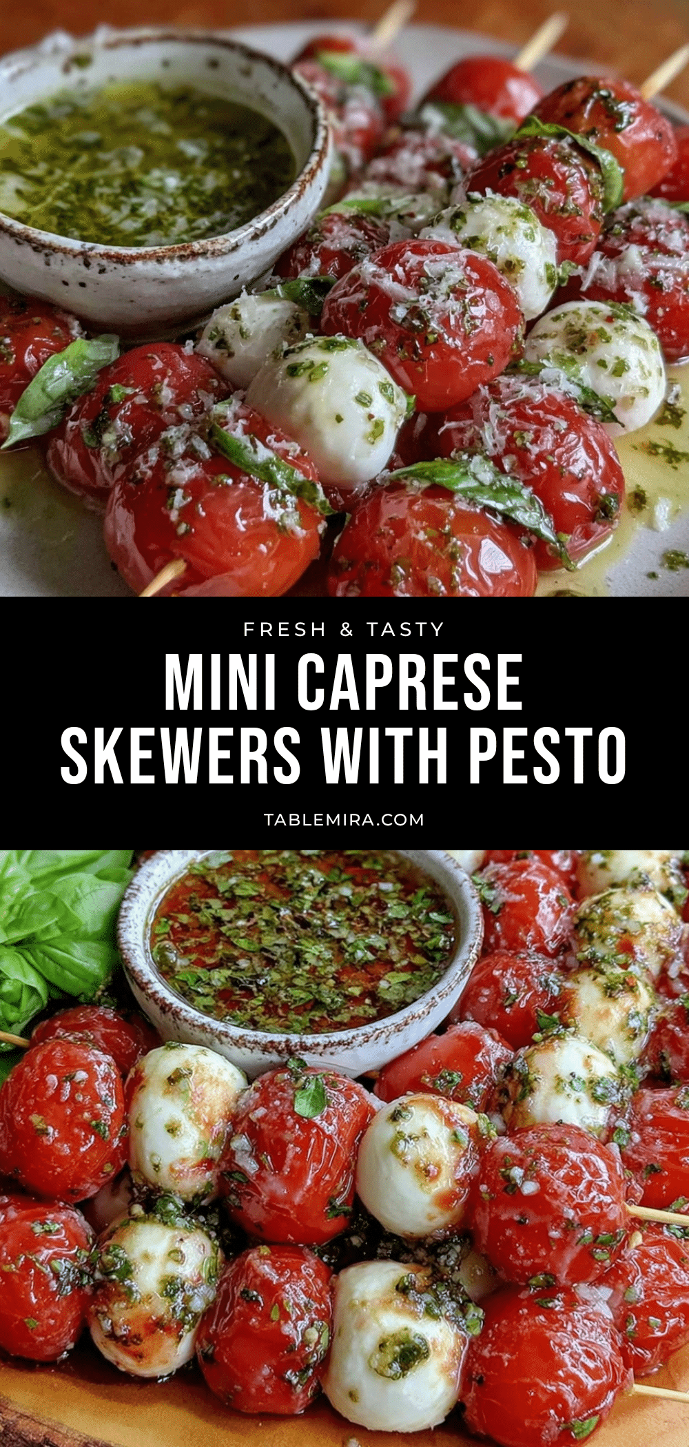 fresh mini caprese skewers recipe