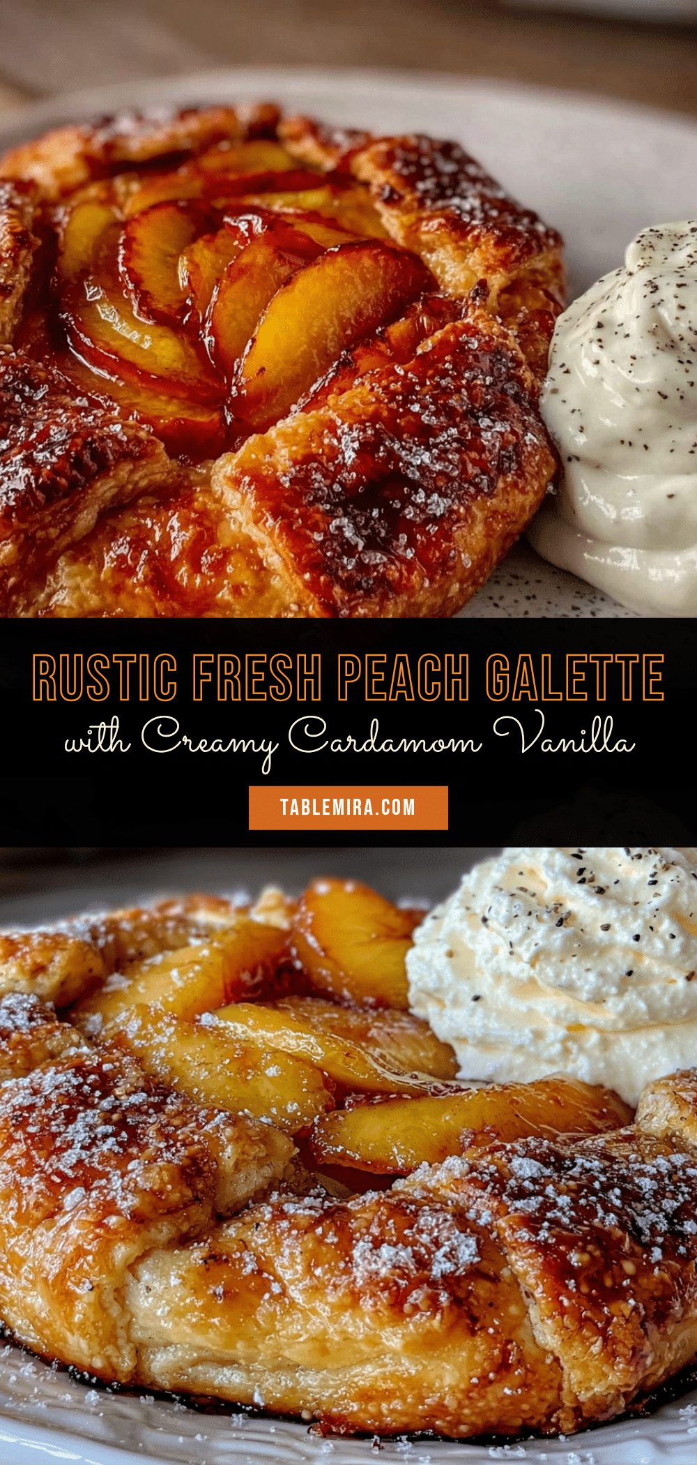 fresh peach galette recipe
