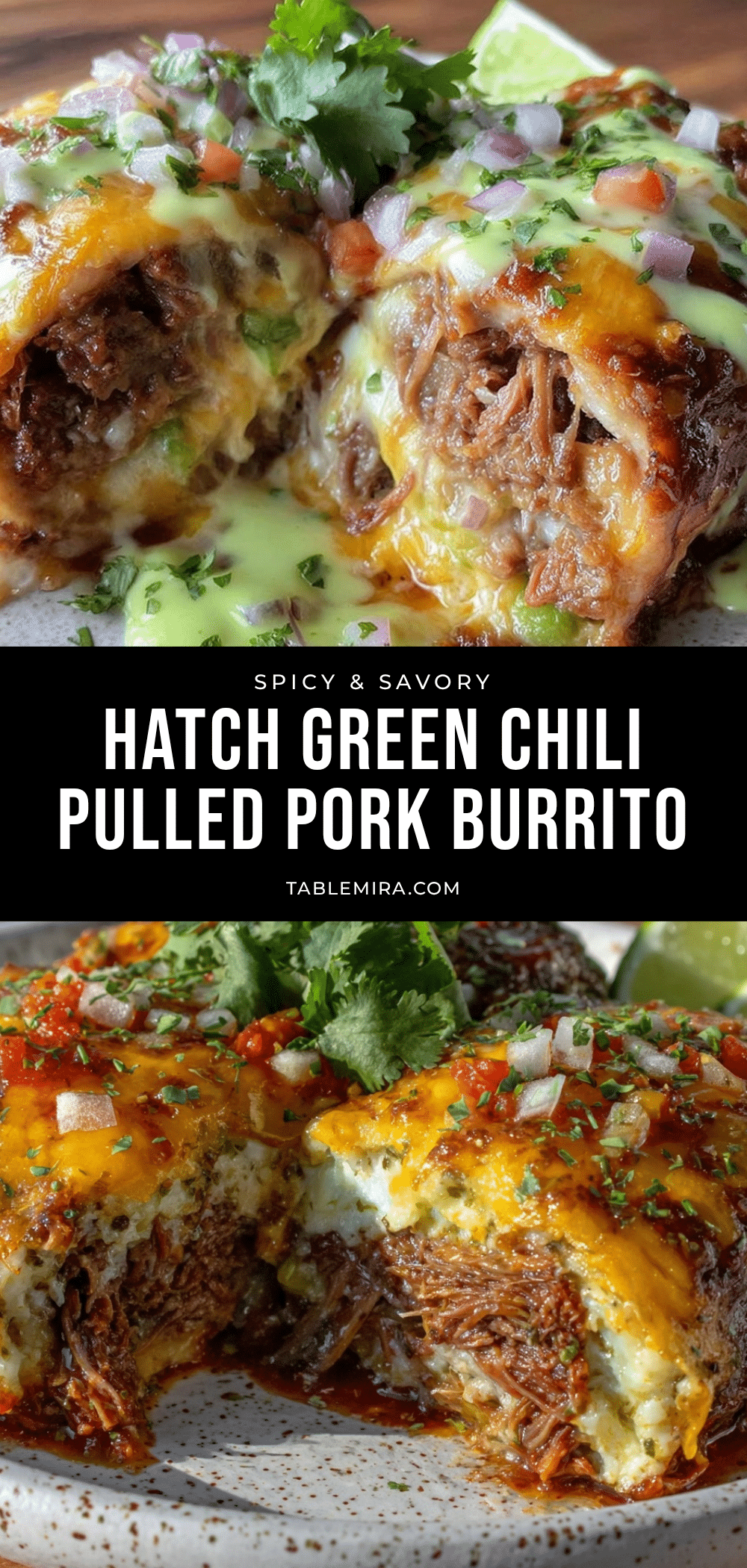 hatch green chili pulled pork breakfast burrito recipe