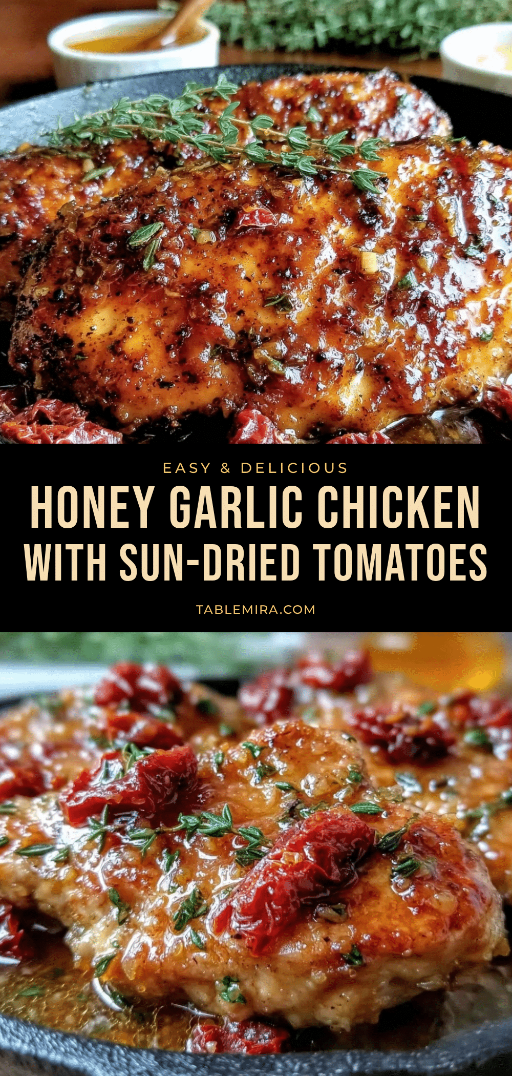 honey garlic chicken breast recipe