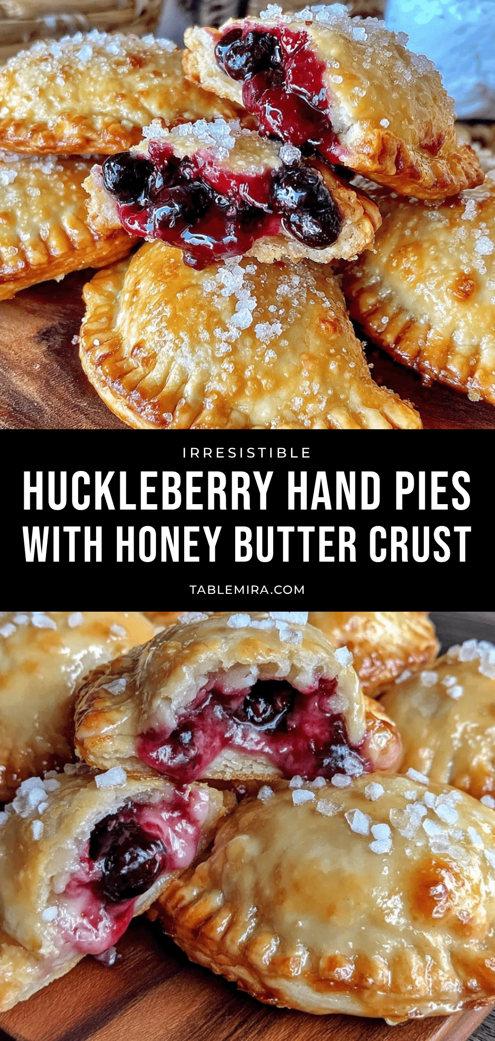huckleberry hand pies recipe