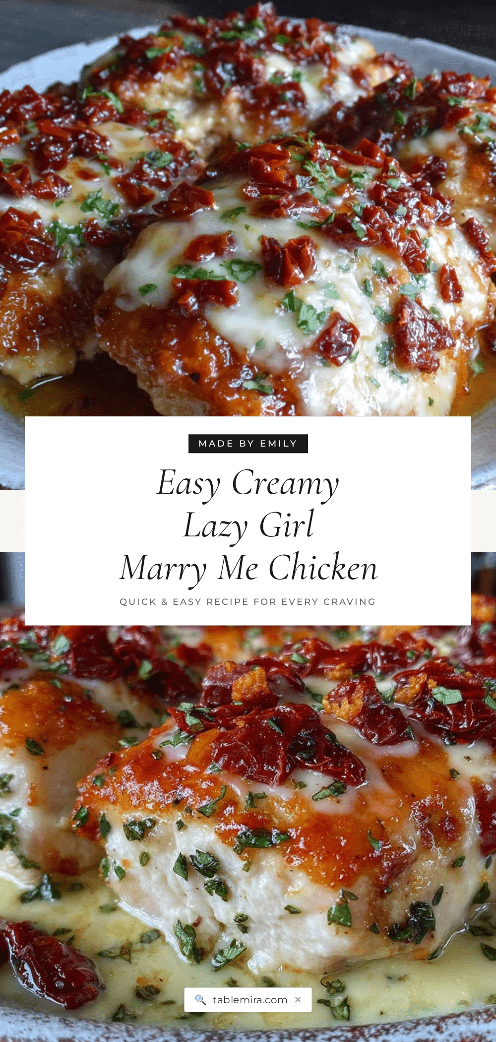lazy girl marry me chicken recipe