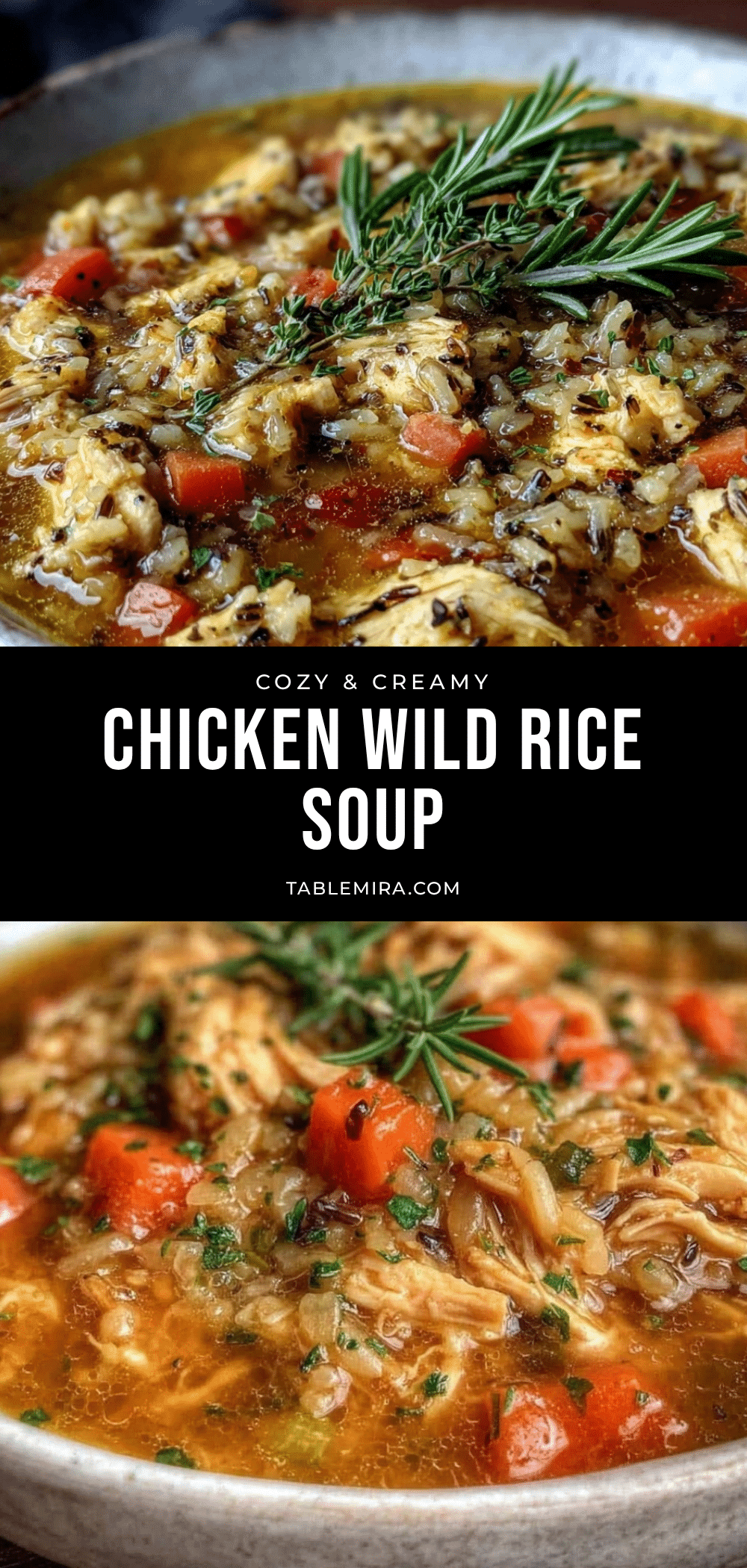 one-pot chicken and wild rice soup recipe