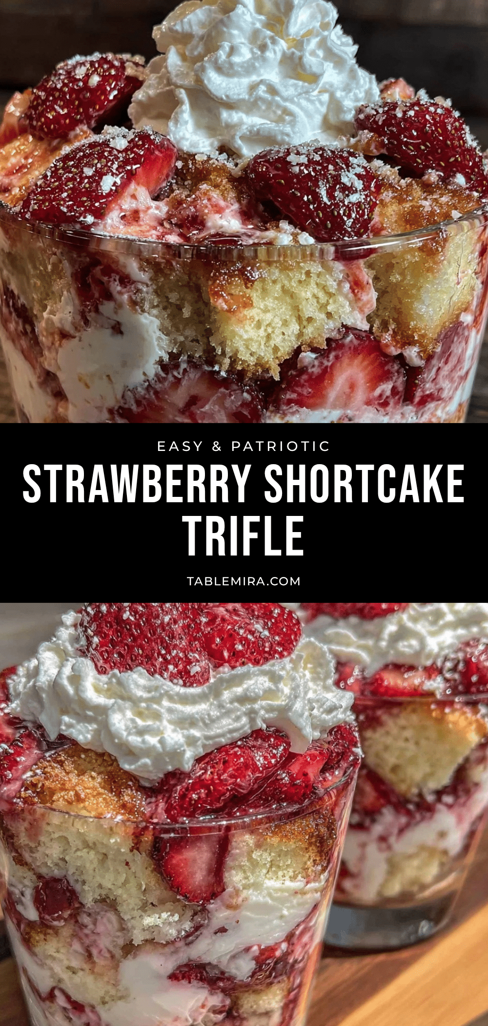 patriotic strawberry shortcake trifle recipe