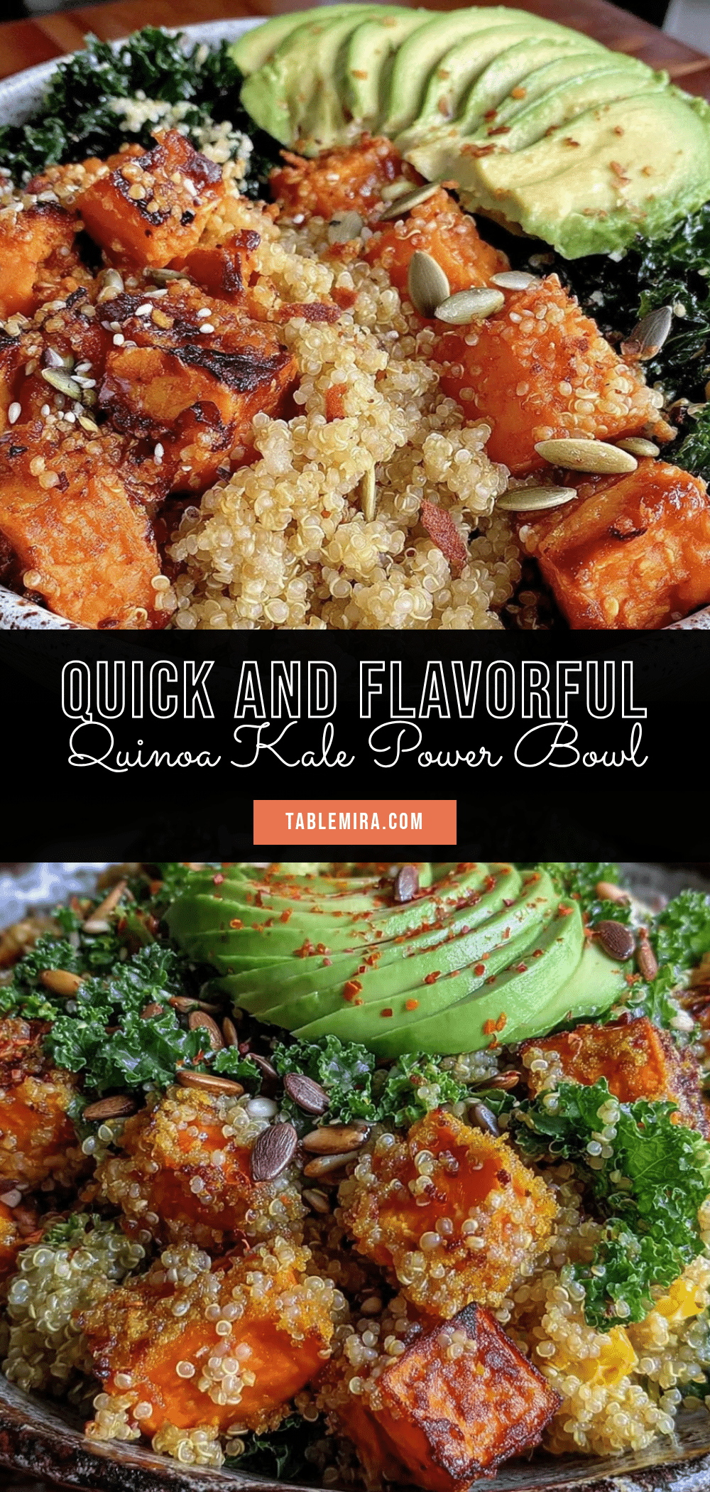 Quick 30-Minute Quinoa and Kale Power Bowl recipe