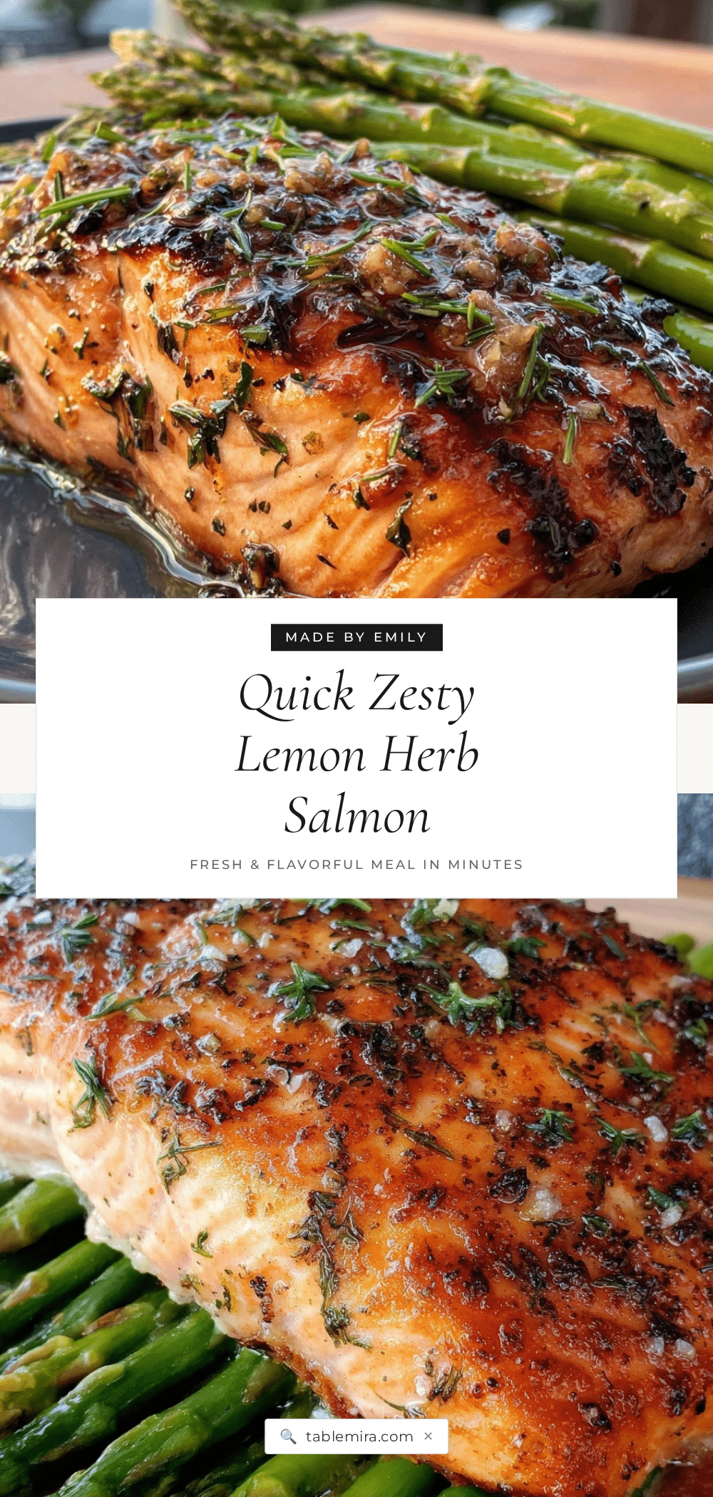 Quick Lemon Herb Salmon recipe