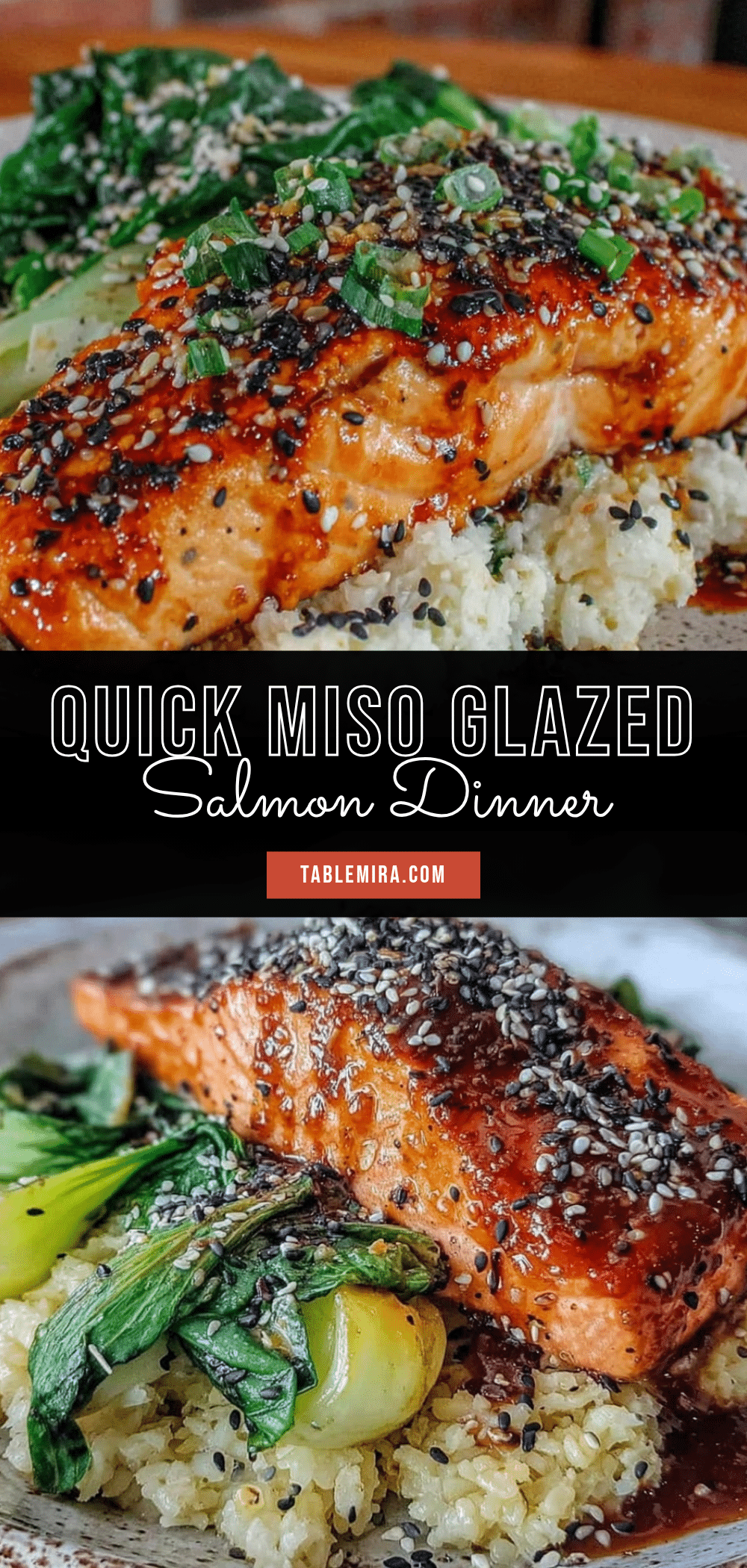 quick miso glazed salmon recipe