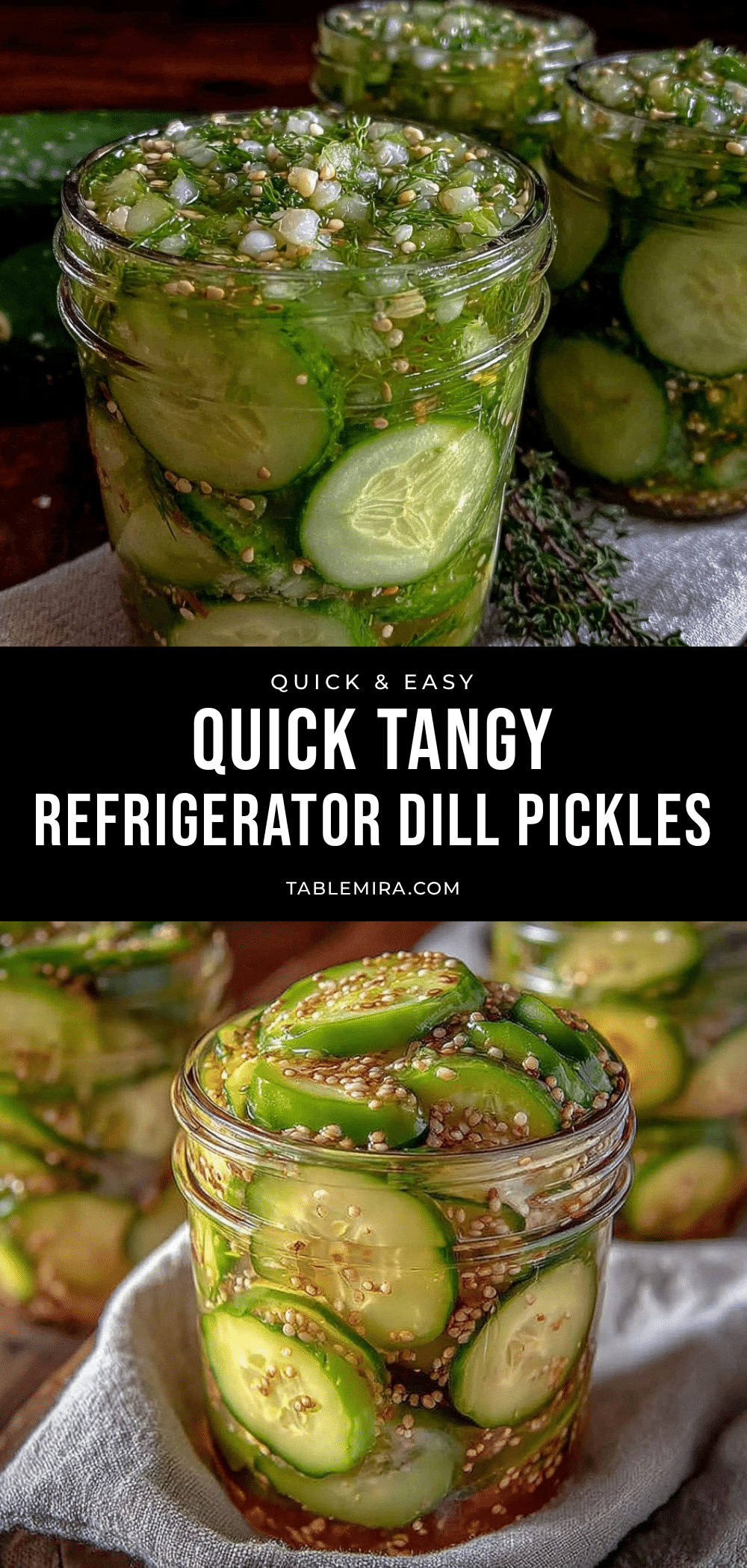 refrigerator dill pickles recipe