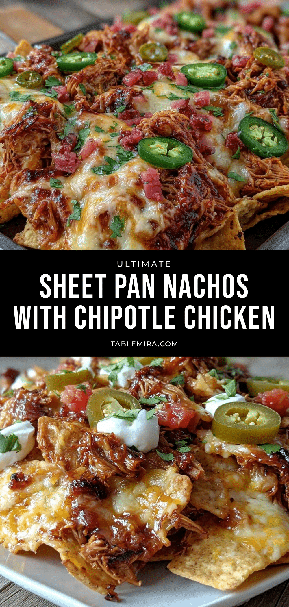 sheet pan nacho bar recipe
