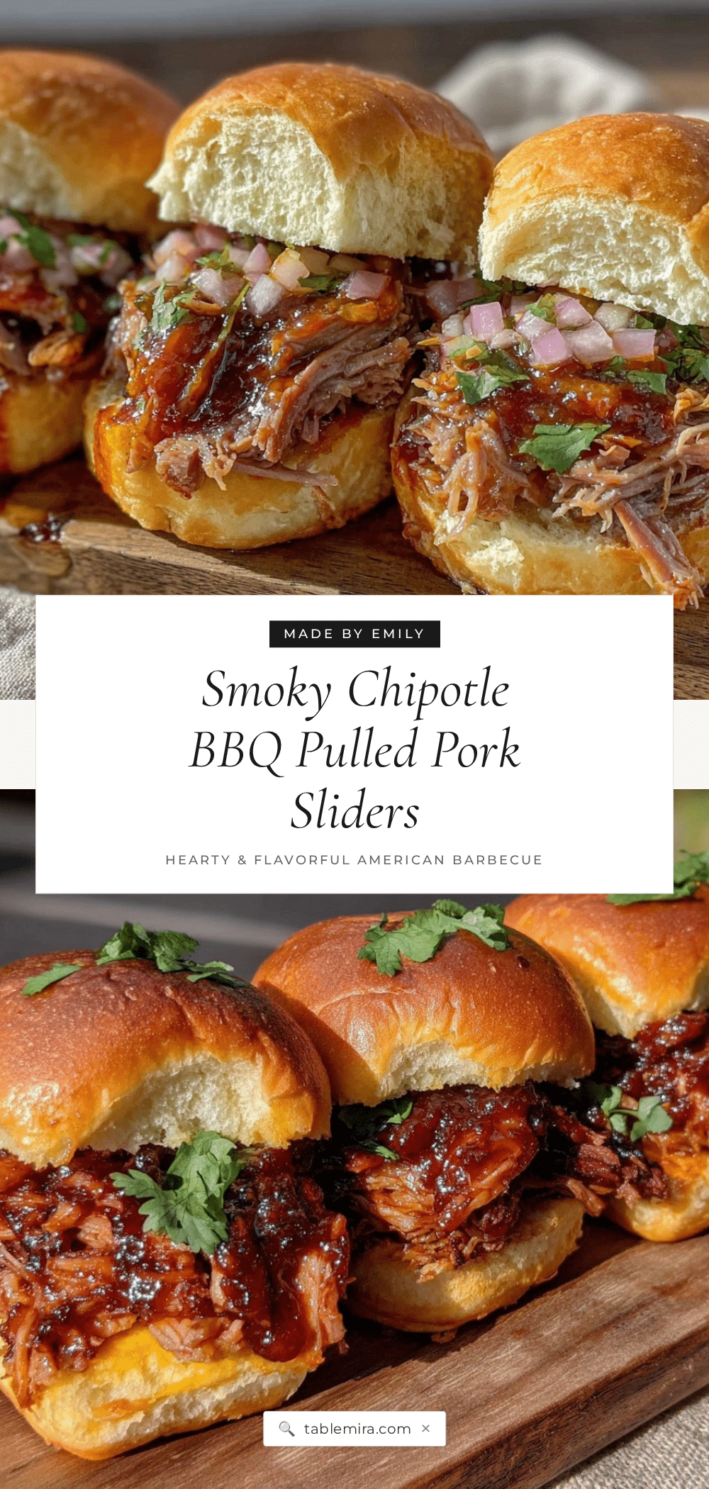 smoky chipotle bbq pulled pork sliders recipe