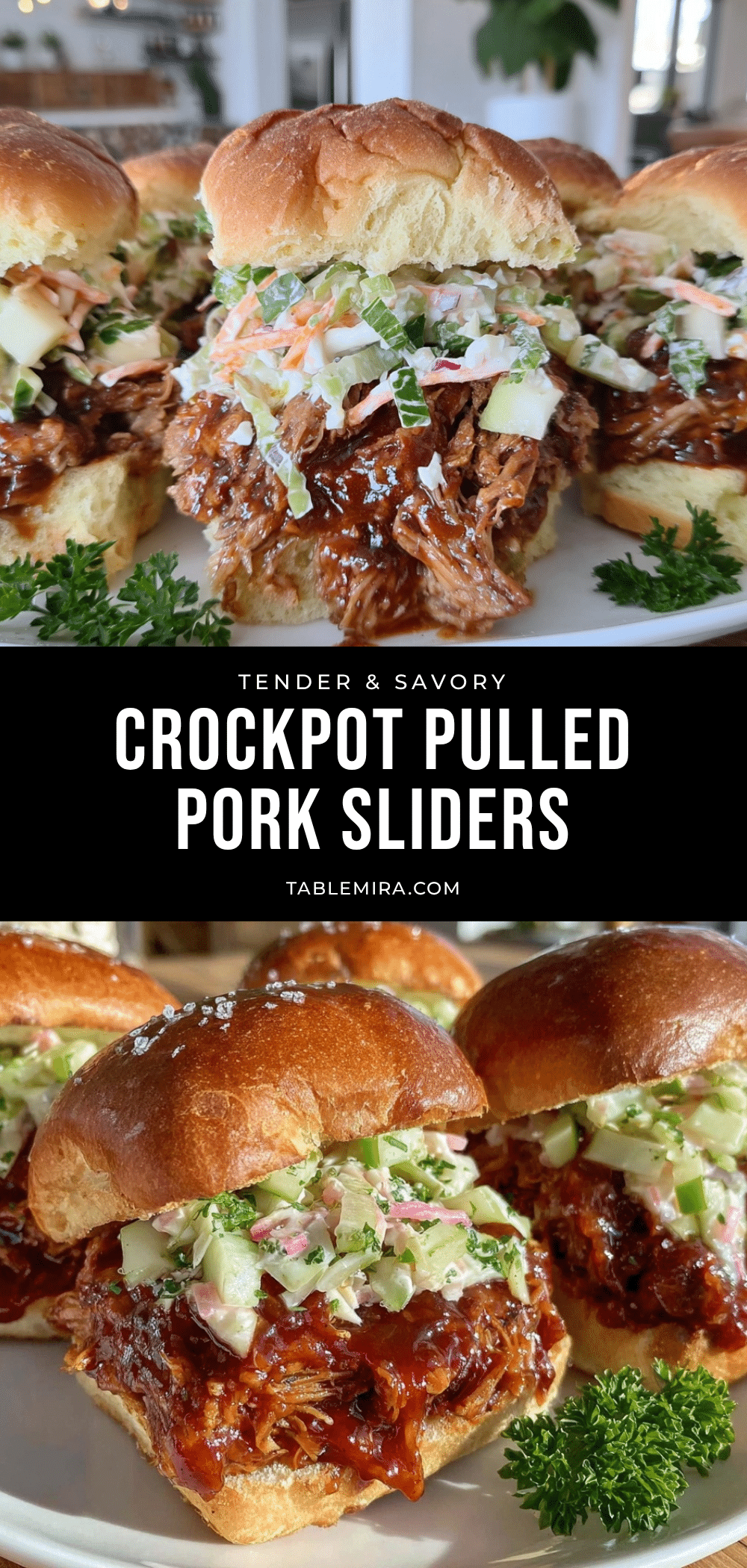 tender crockpot pulled pork sliders recipe