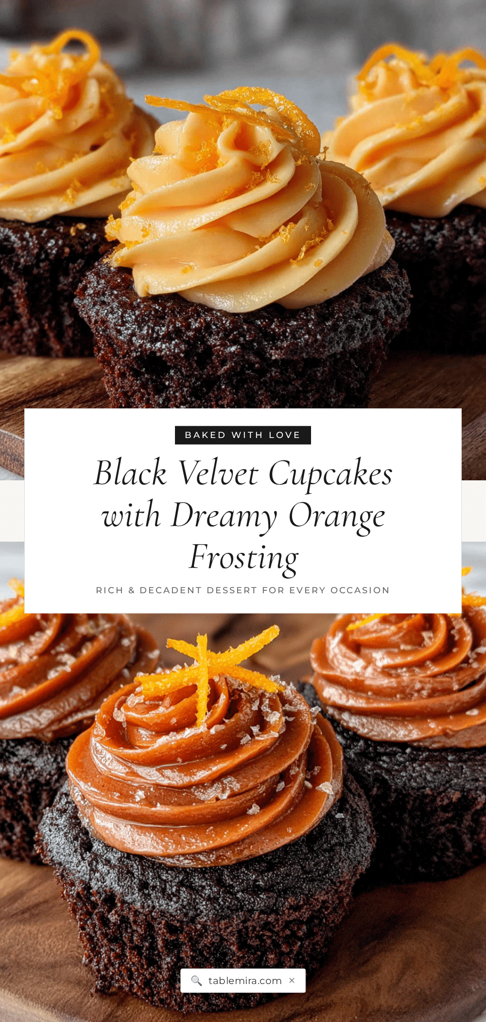 black velvet cupcakes with orange cream cheese frosting recipe