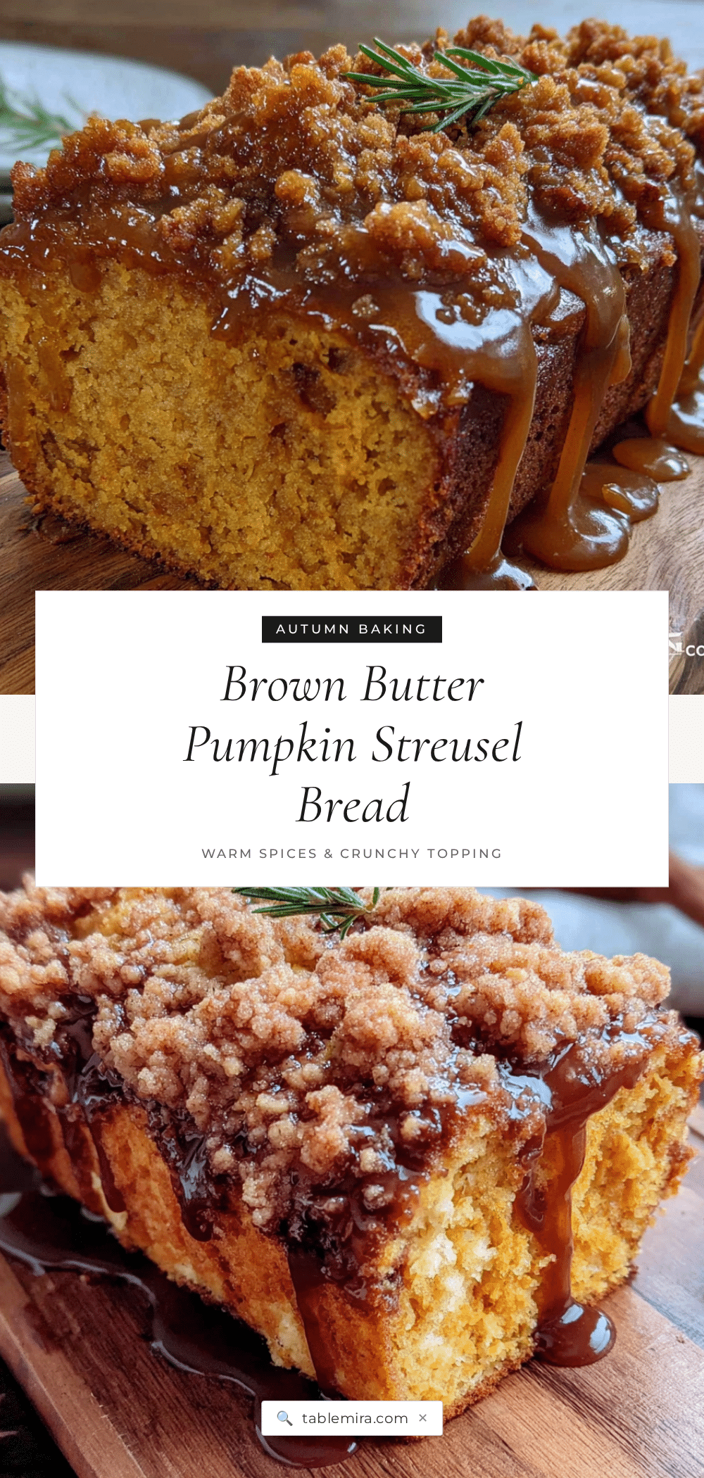 brown butter pumpkin bread recipe