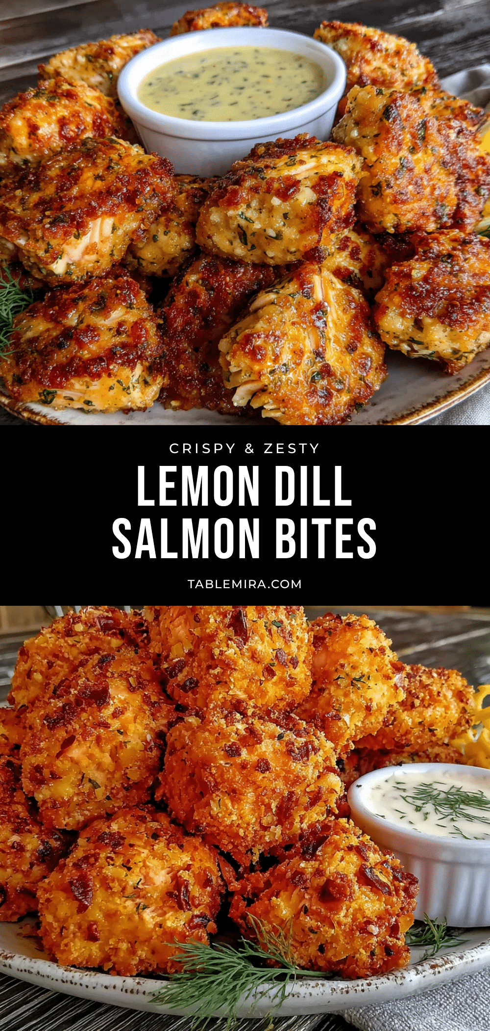 crispy air fryer salmon bites recipe