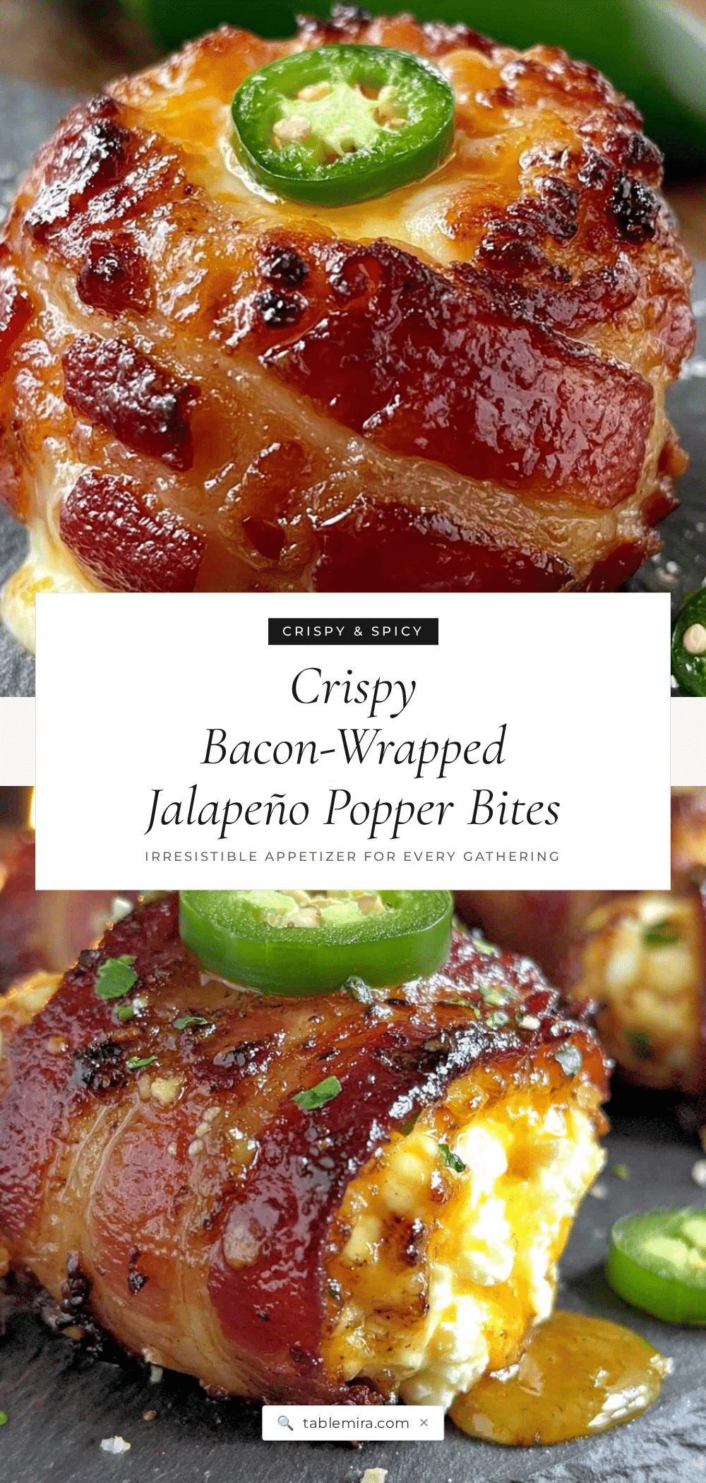 crispy bacon-wrapped jalapeño popper bites recipe