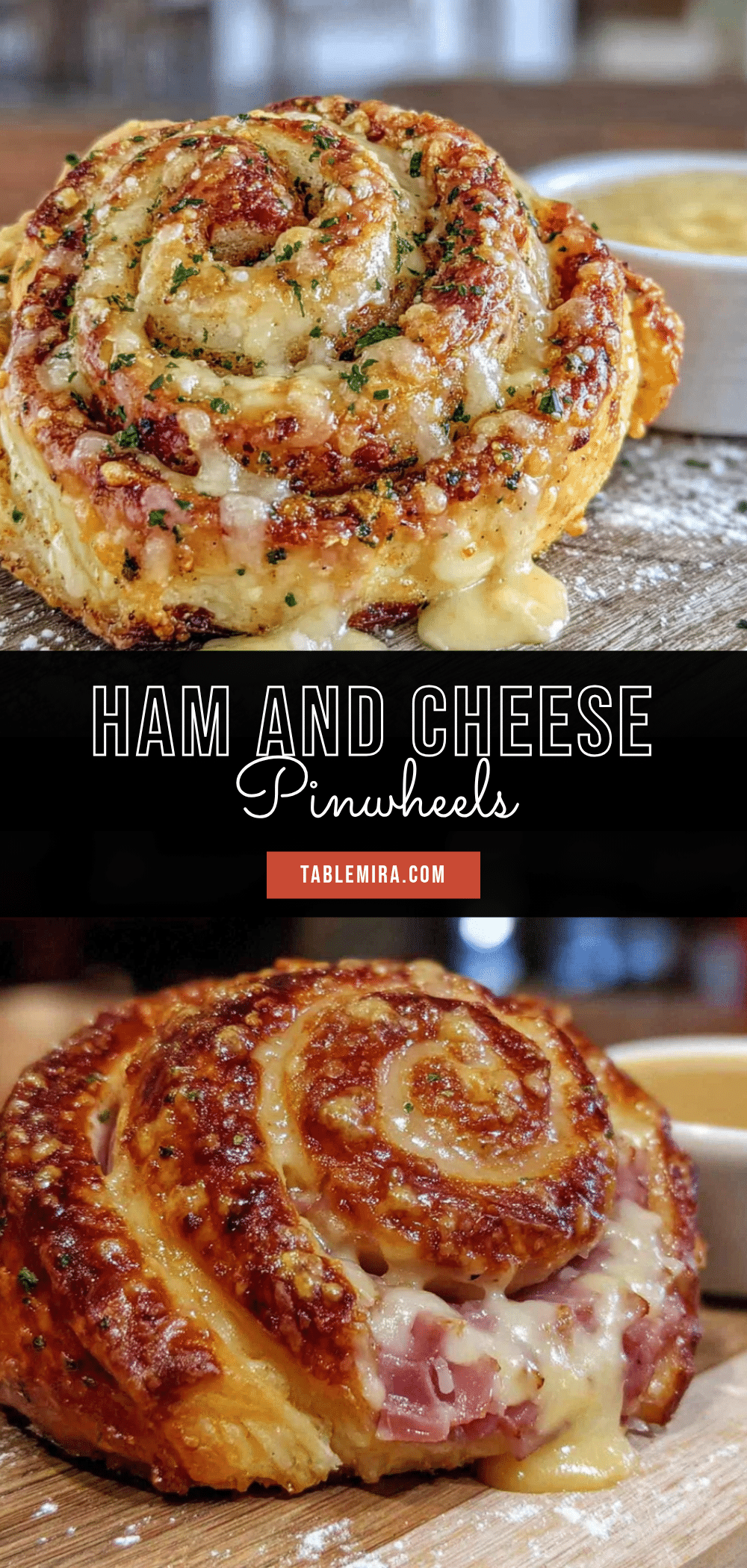 ham and cheese pinwheels recipe