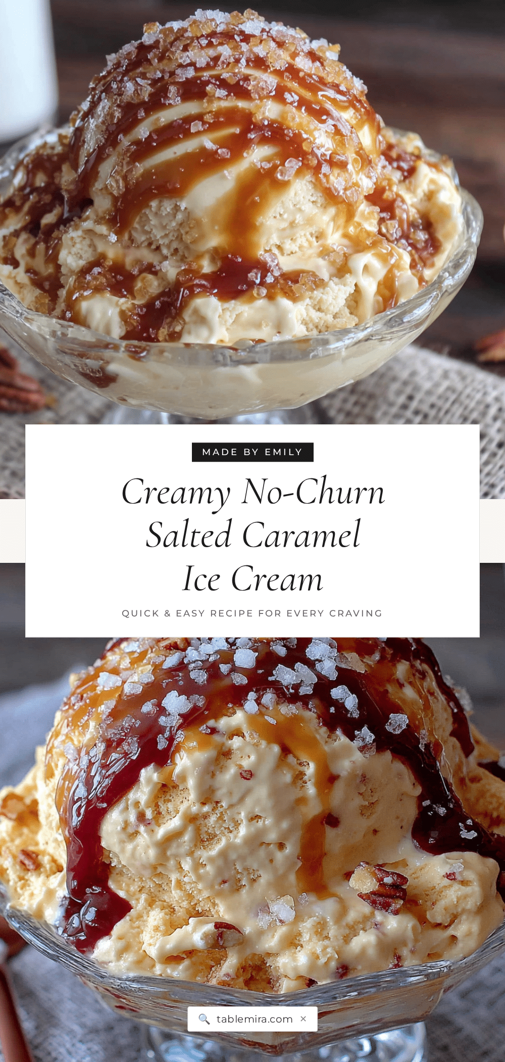 no-churn salted caramel ice cream recipe