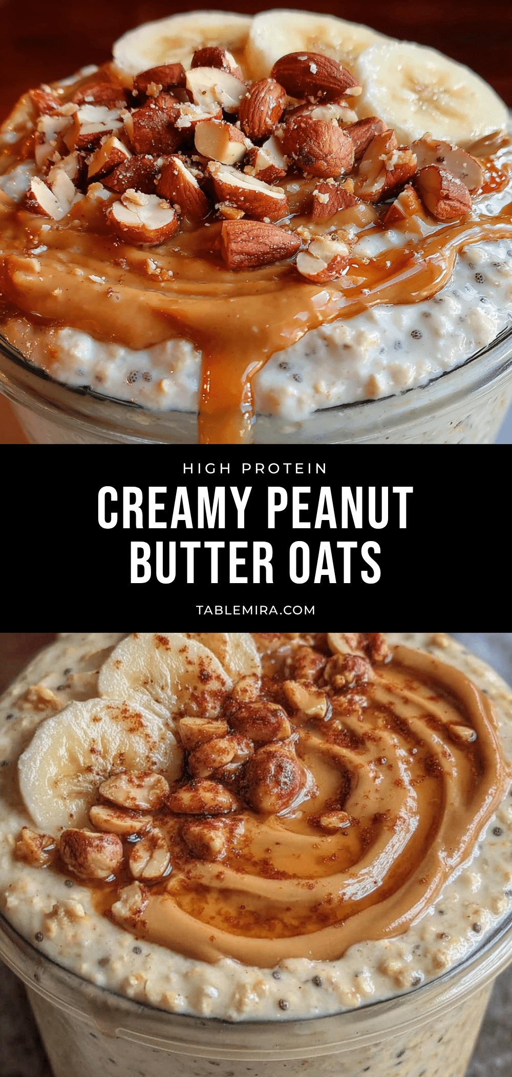 peanut butter overnight oats recipe