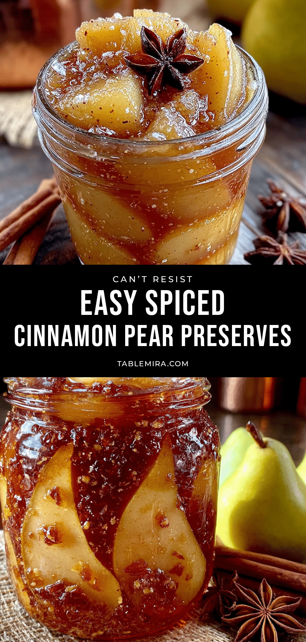 pear preserves recipe