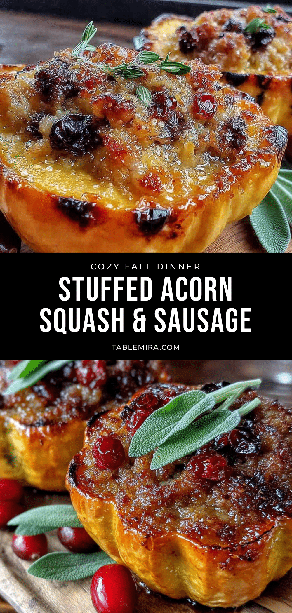 stuffed acorn squash recipe