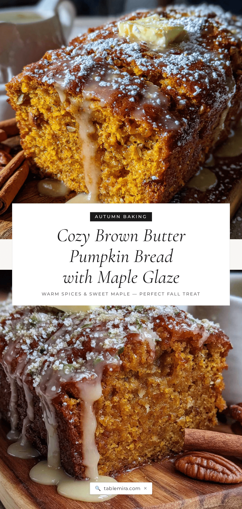 brown butter pumpkin bread recipe