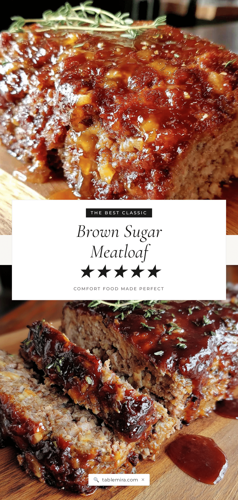 classic meatloaf with brown sugar glaze recipe