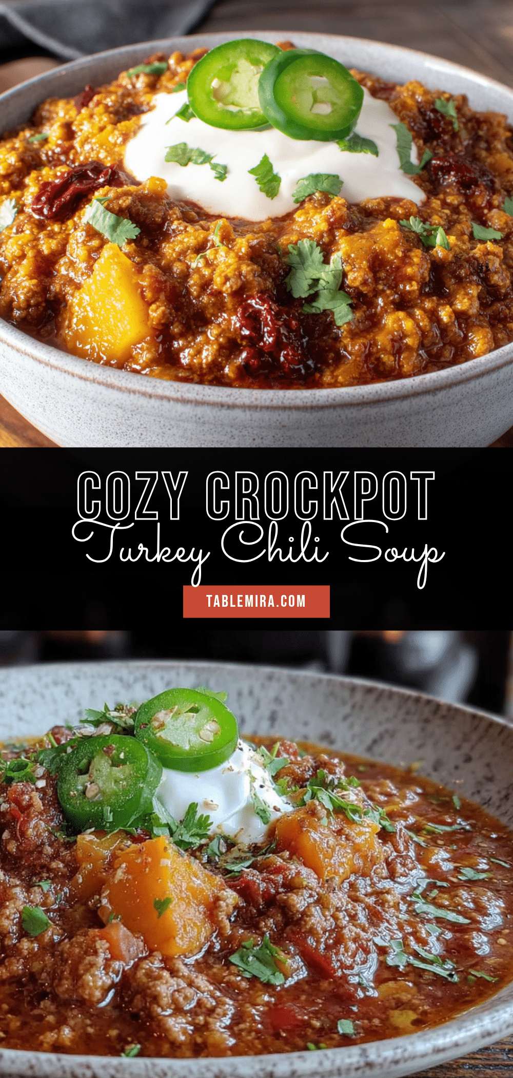 crockpot turkey chili with sweet potato recipe