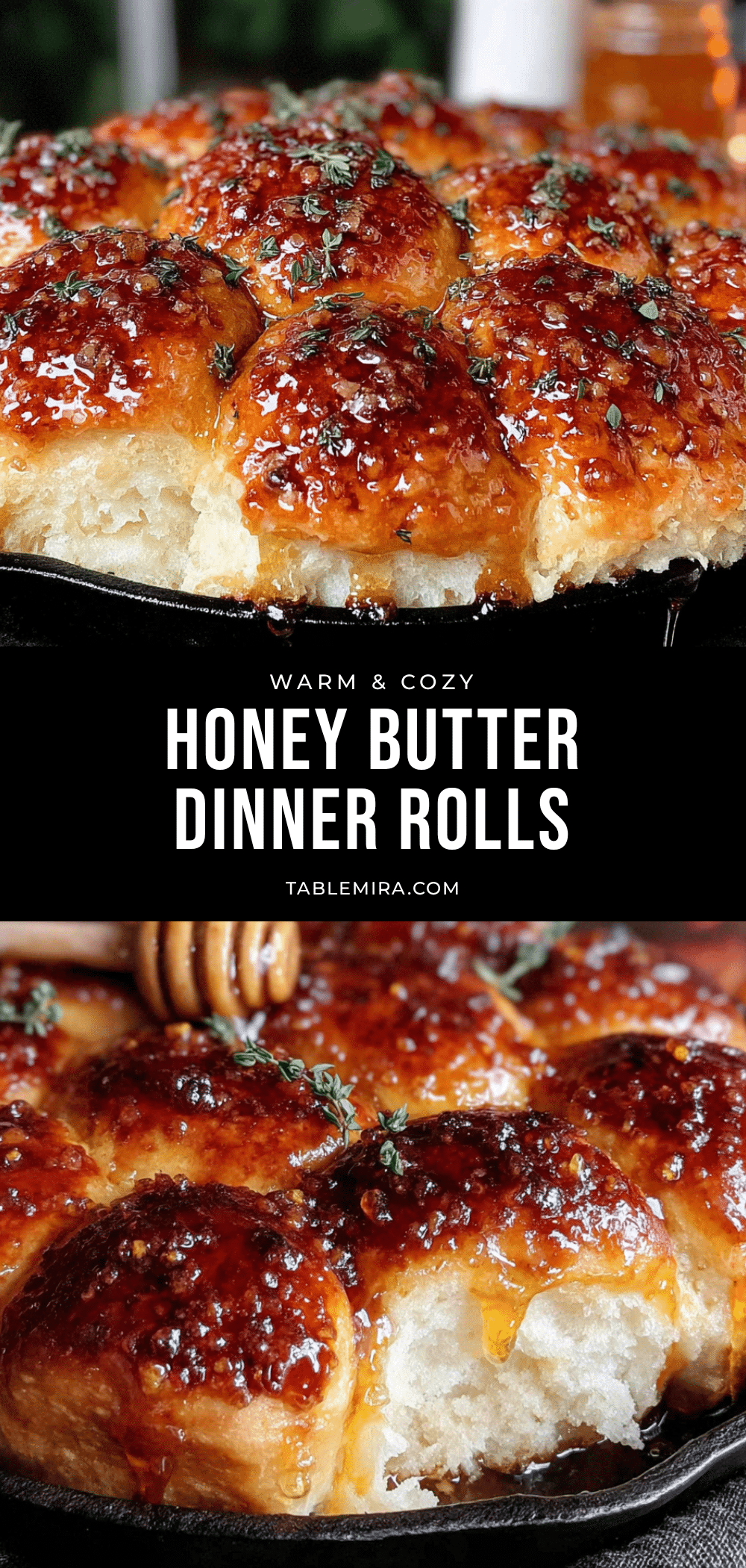 honey butter dinner rolls recipe