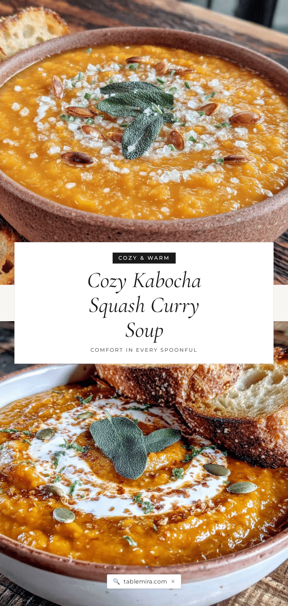 kabocha squash curry soup recipe