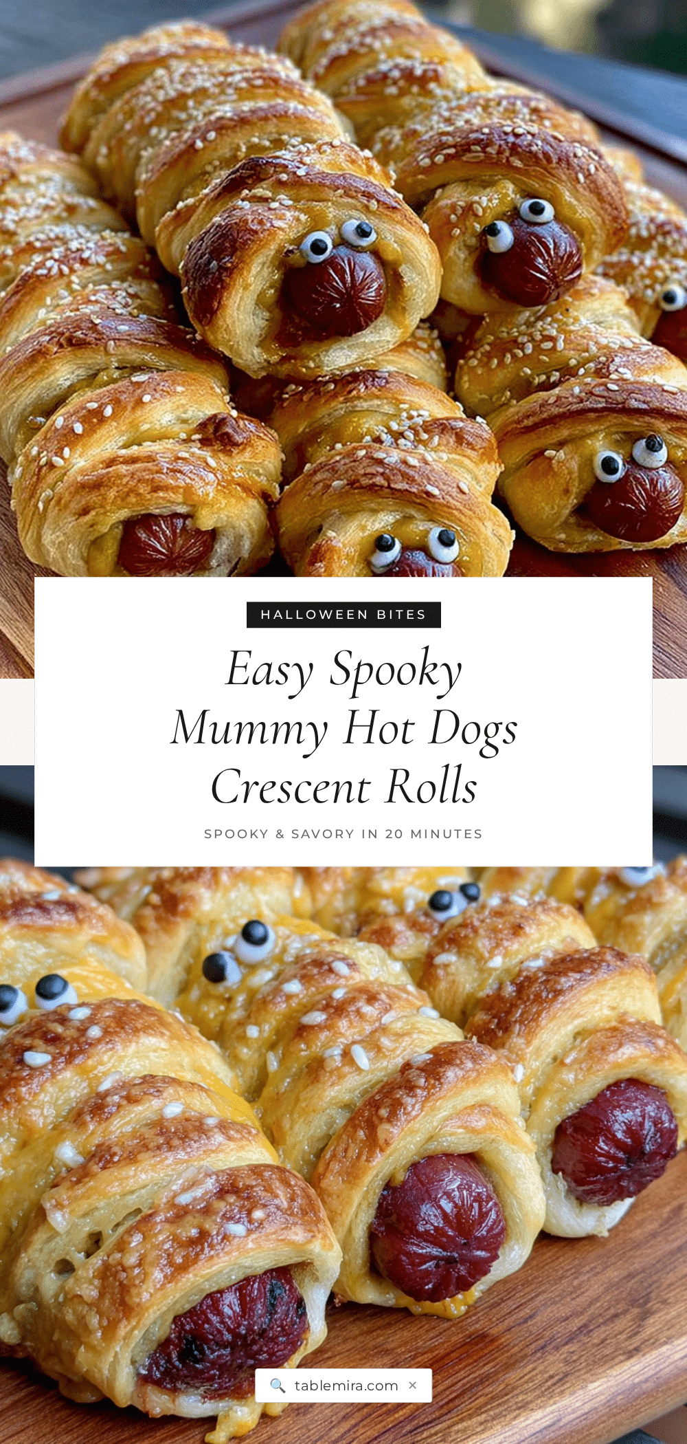 mummy hot dogs recipe
