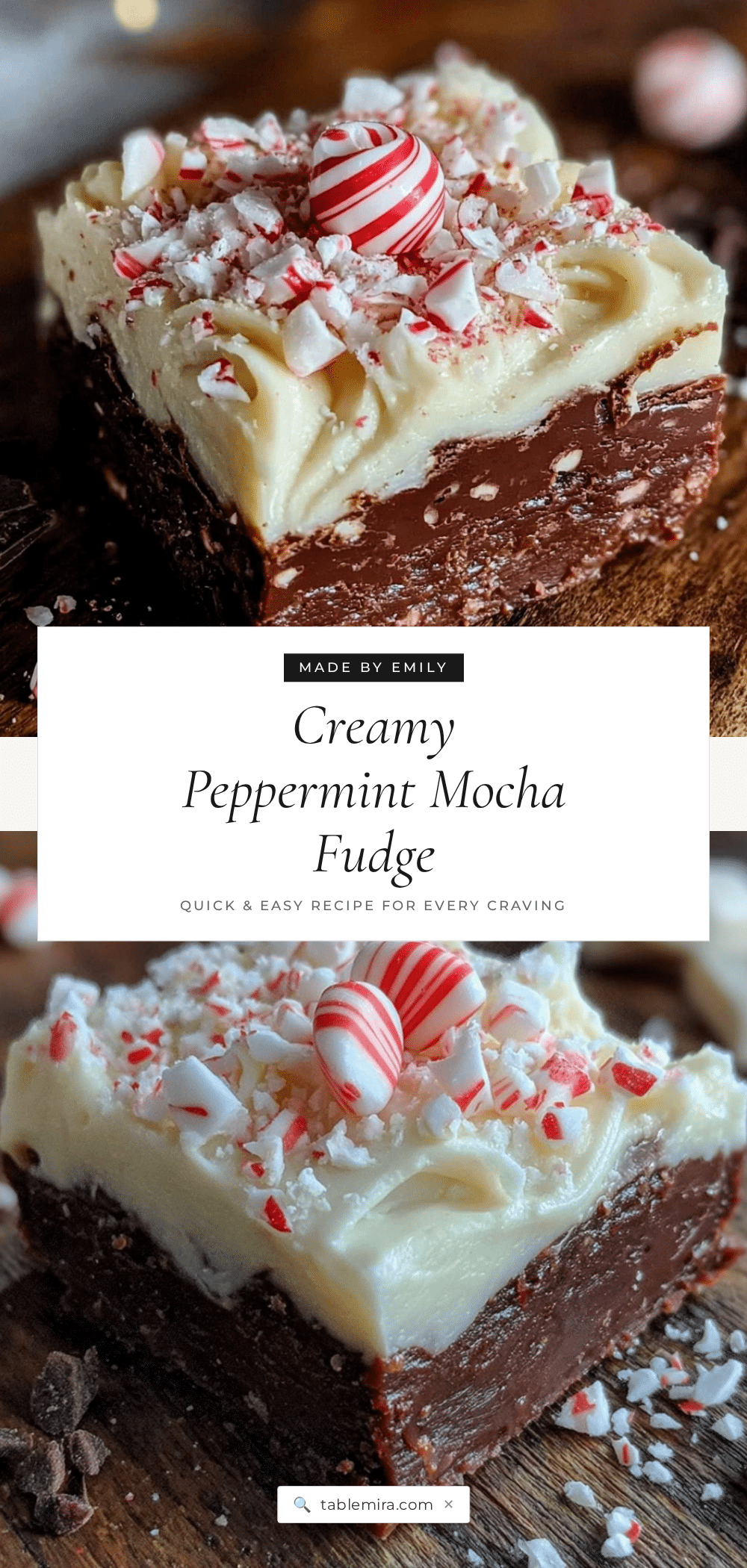 peppermint mocha fudge recipe