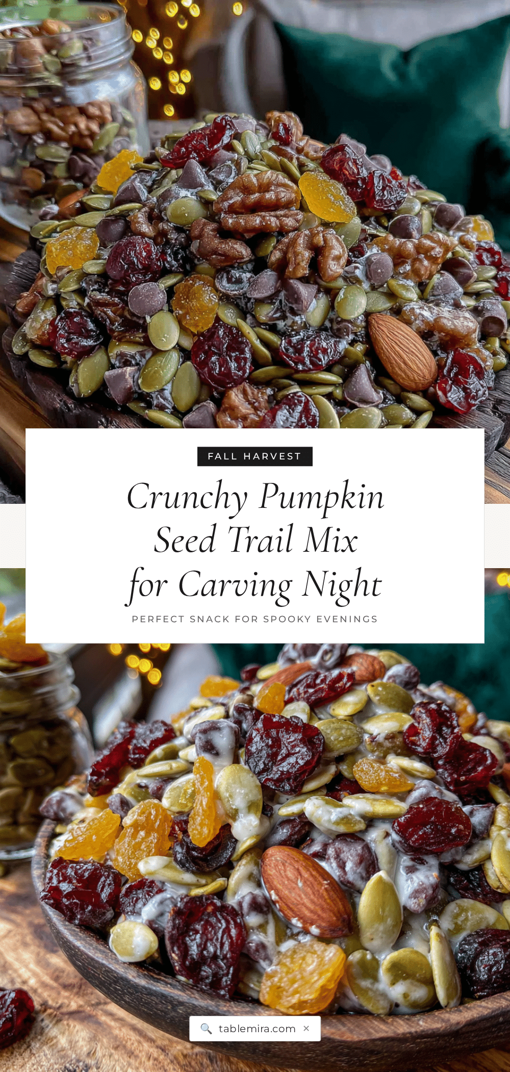 pumpkin seed trail mix recipe