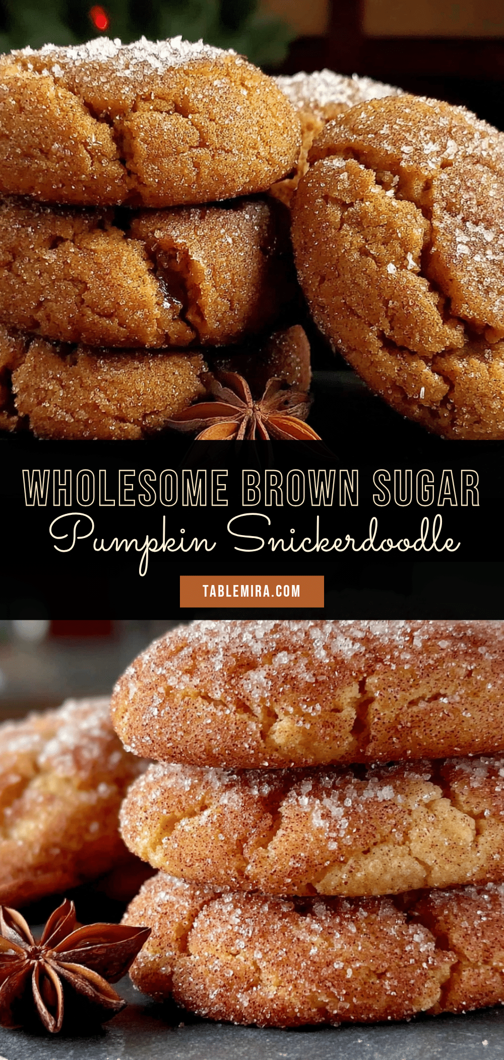 pumpkin snickerdoodle cookies recipe