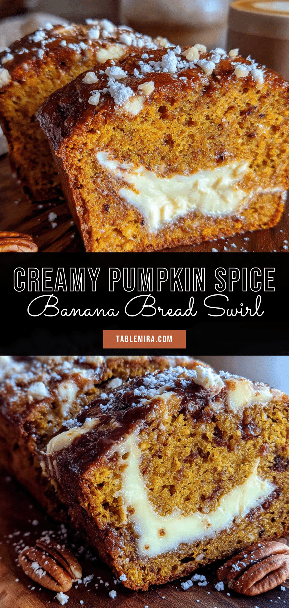 pumpkin spice banana bread recipe