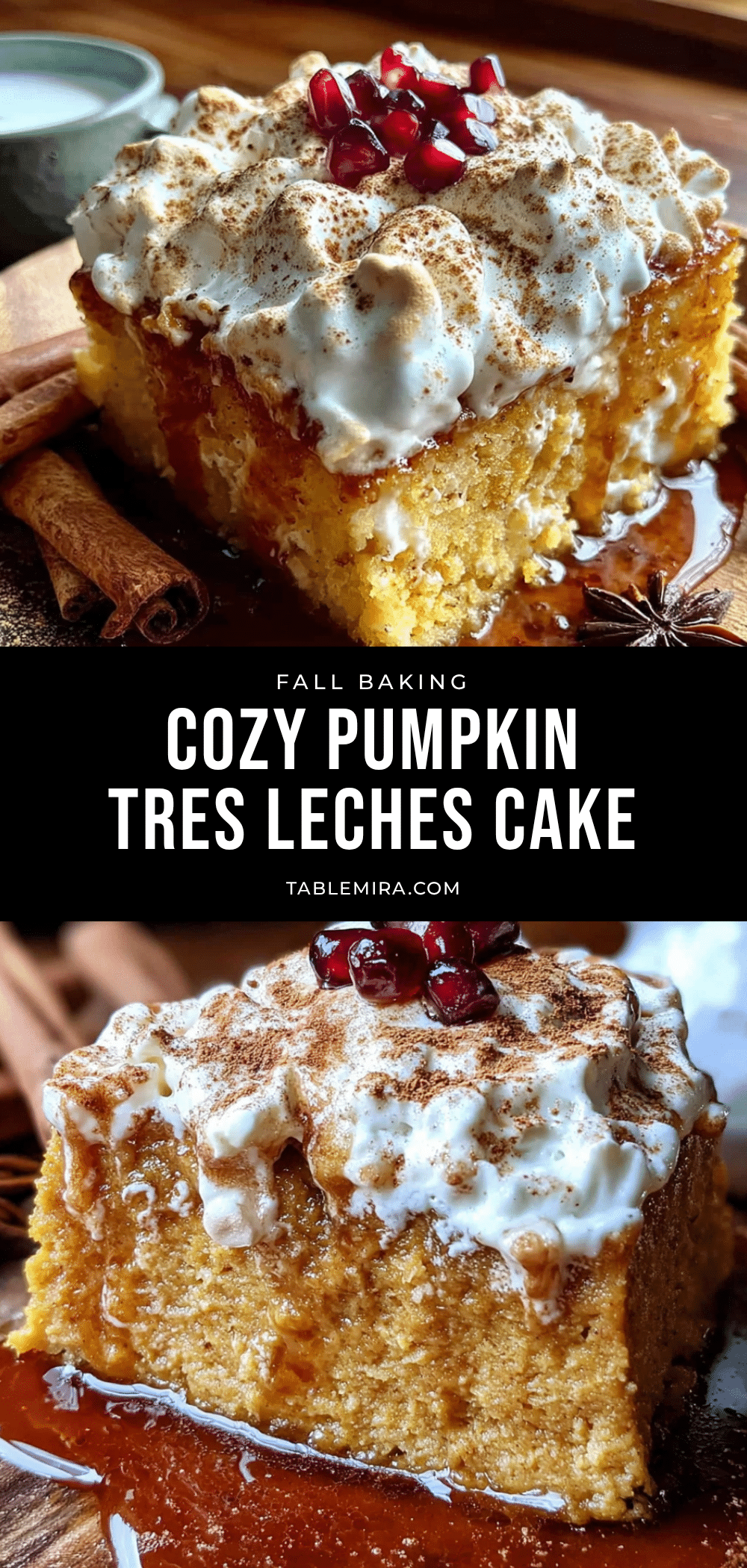 pumpkin tres leches cake recipe