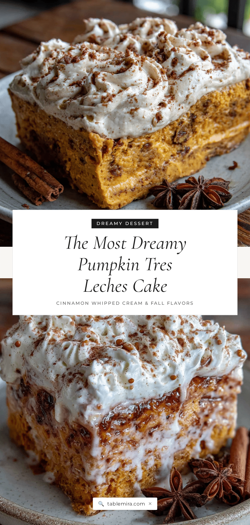 pumpkin tres leches cake recipe