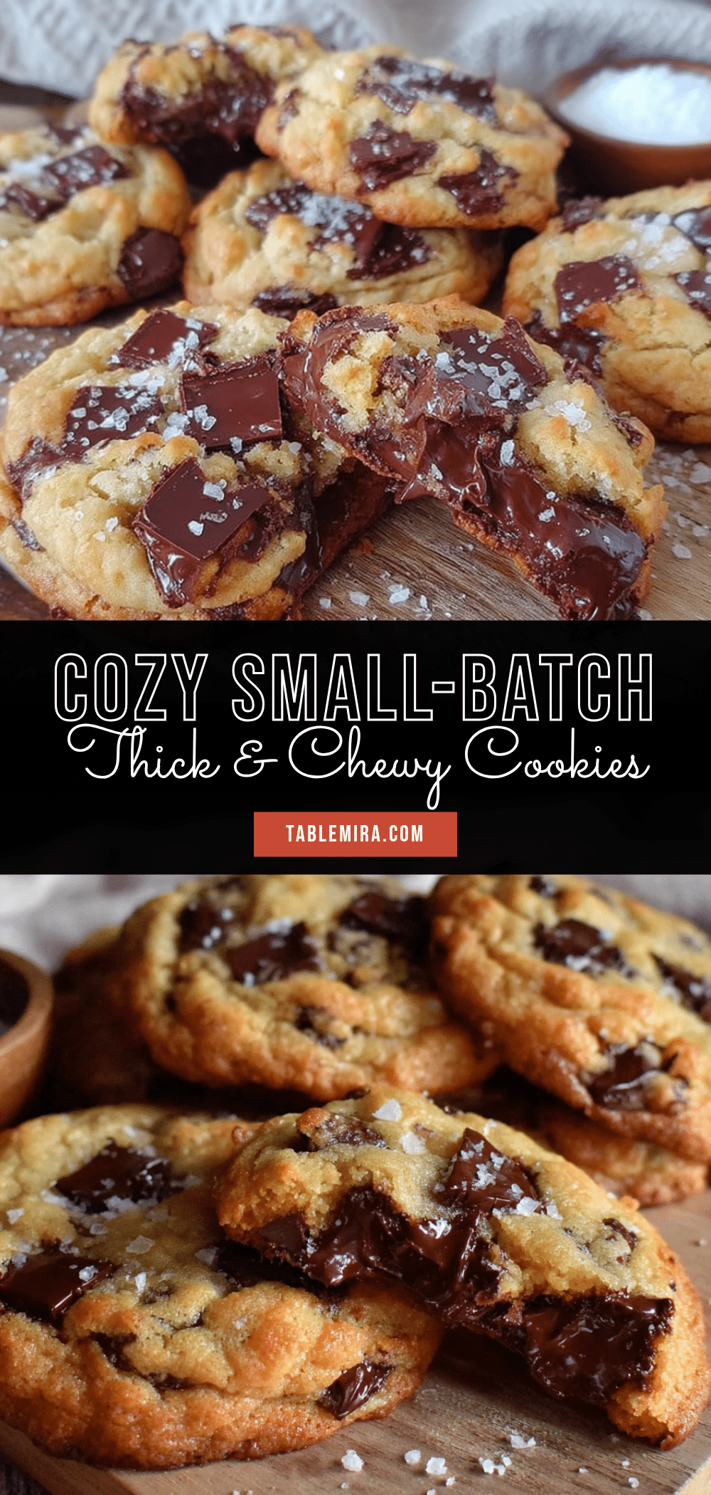 small-batch thick chewy chocolate chip cookies recipe
