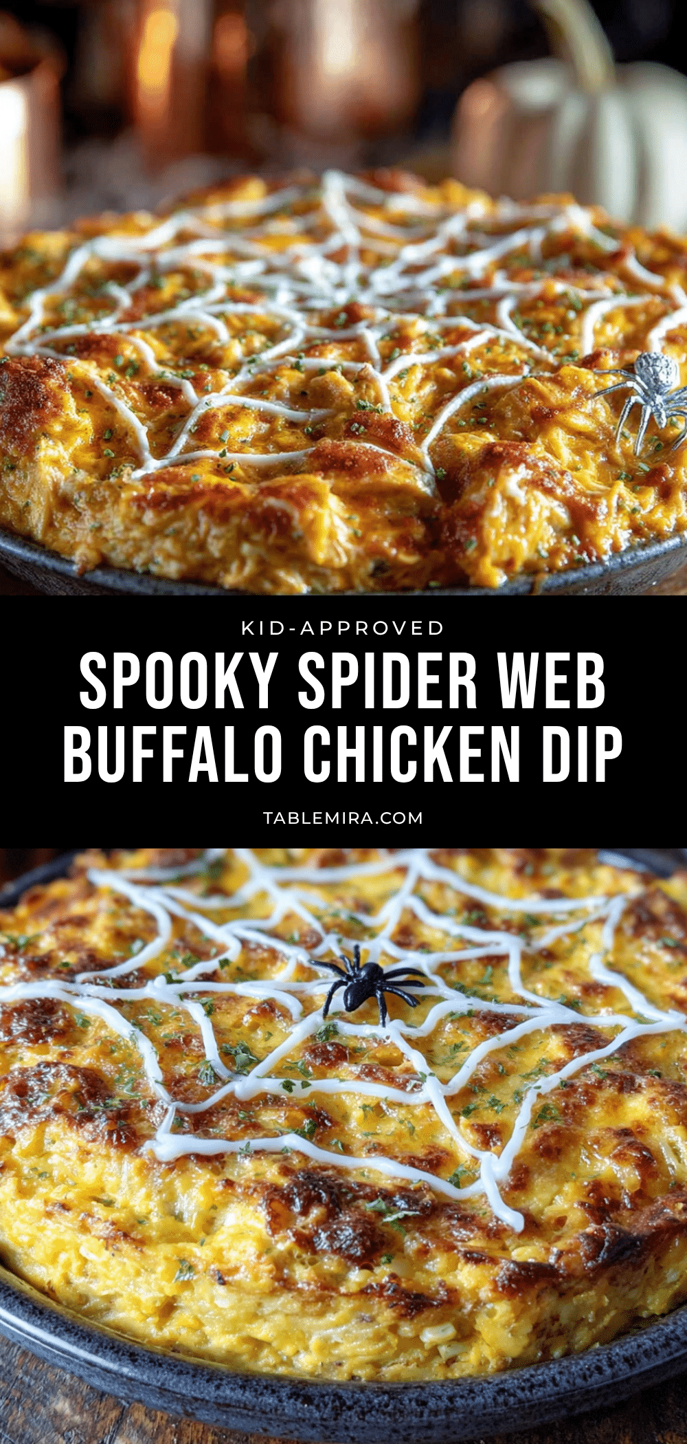 Spooktacular Kid-Approved Buffalo Chicken Dip Recipe recipe