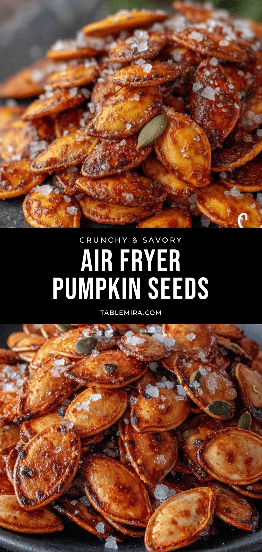 air fryer pumpkin seeds recipe
