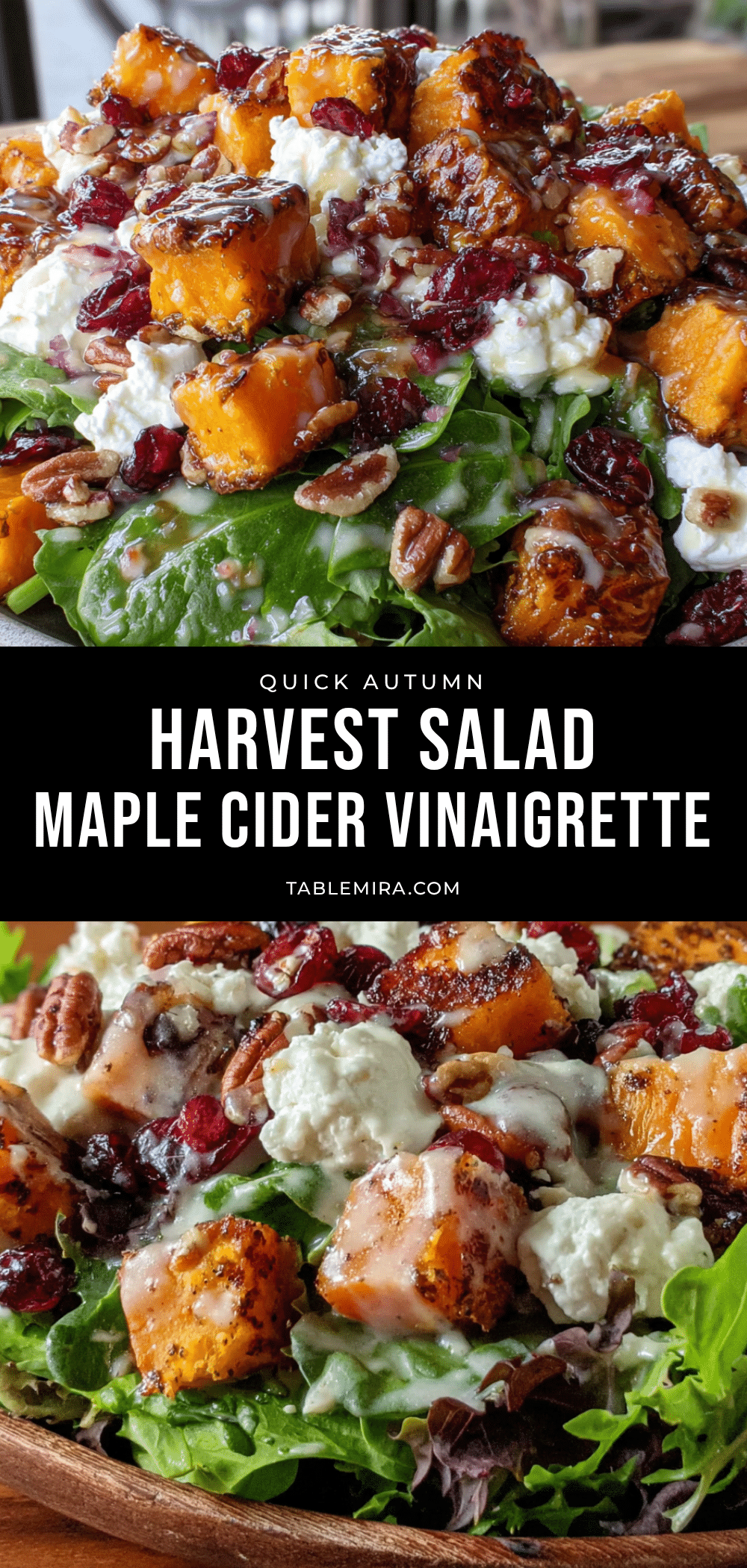 autumn harvest salad recipe